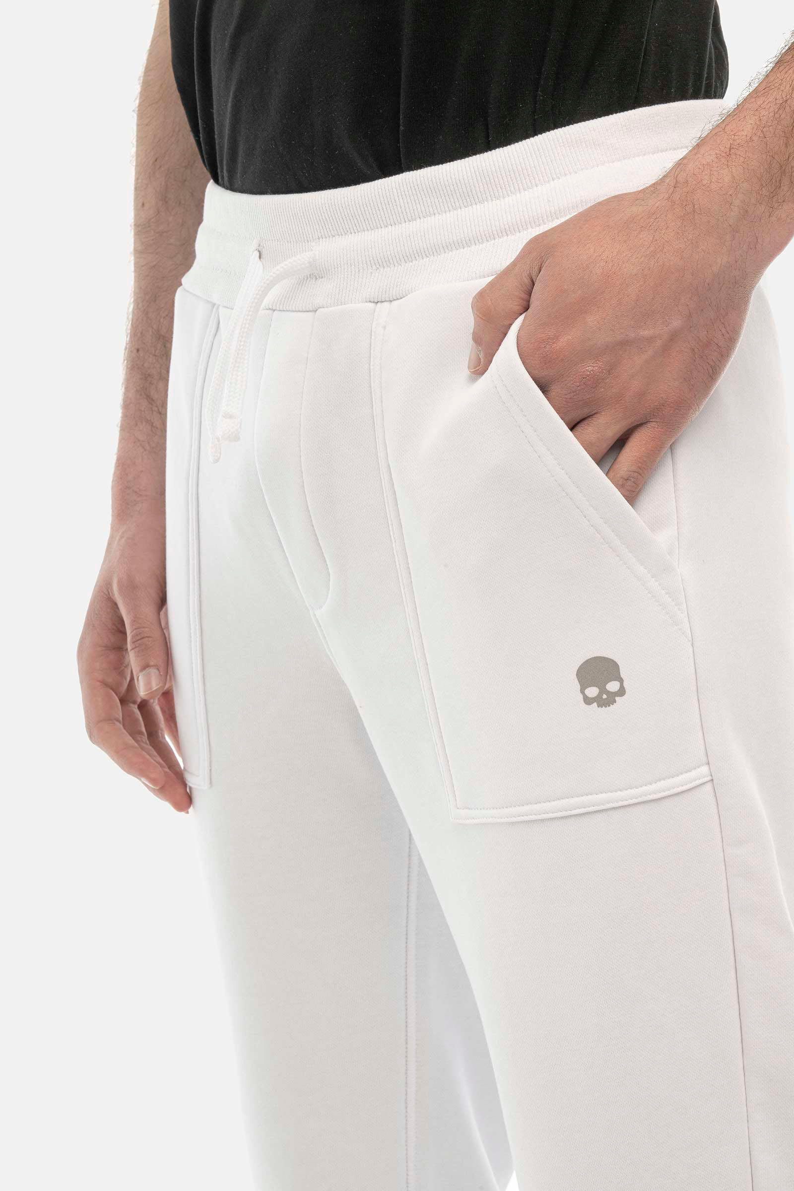 BASIC PANTS - WHITE - Hydrogen - Luxury Sportwear