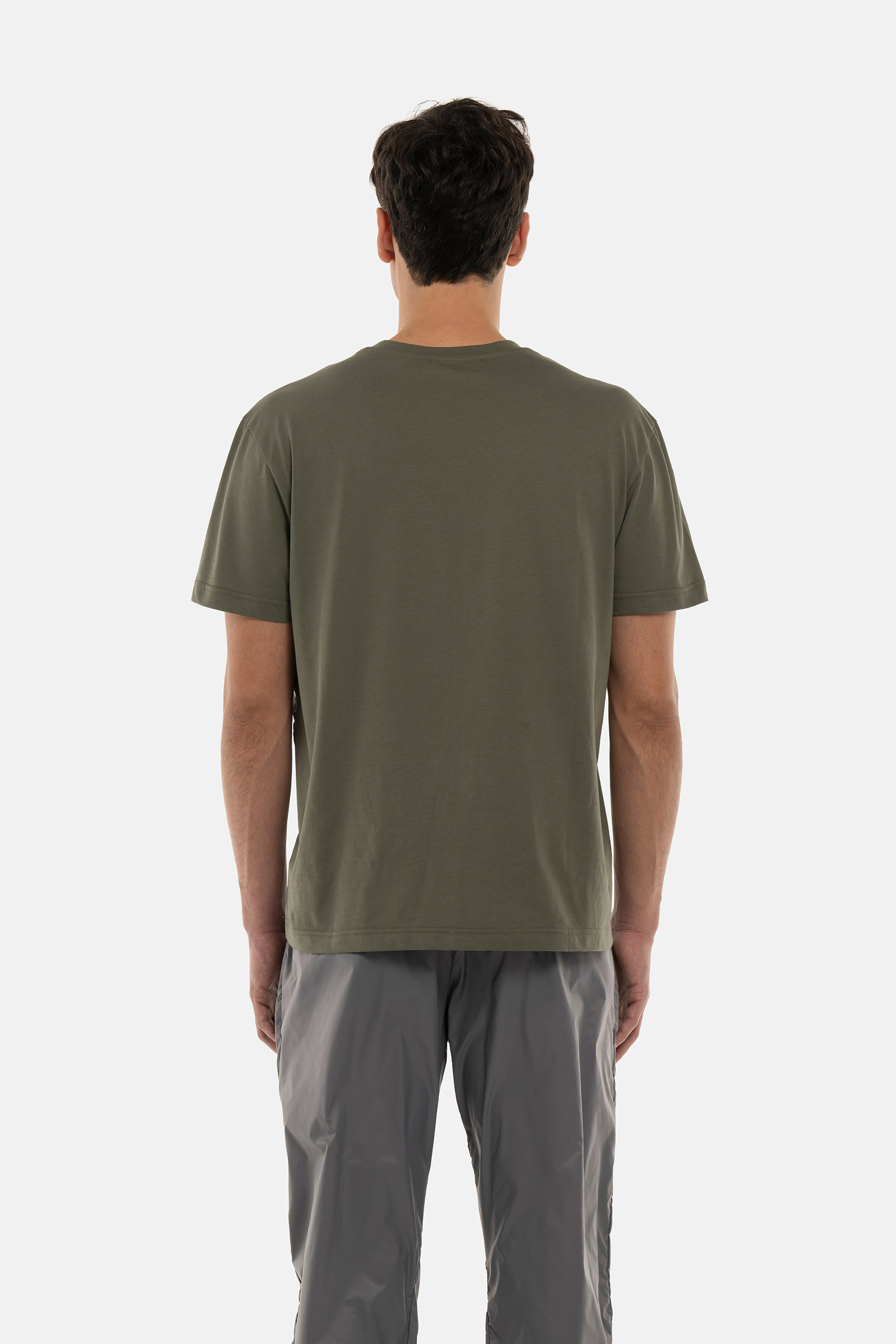 NYLON T-SHIRT - GREEN,GREY - Hydrogen - Luxury Sportwear