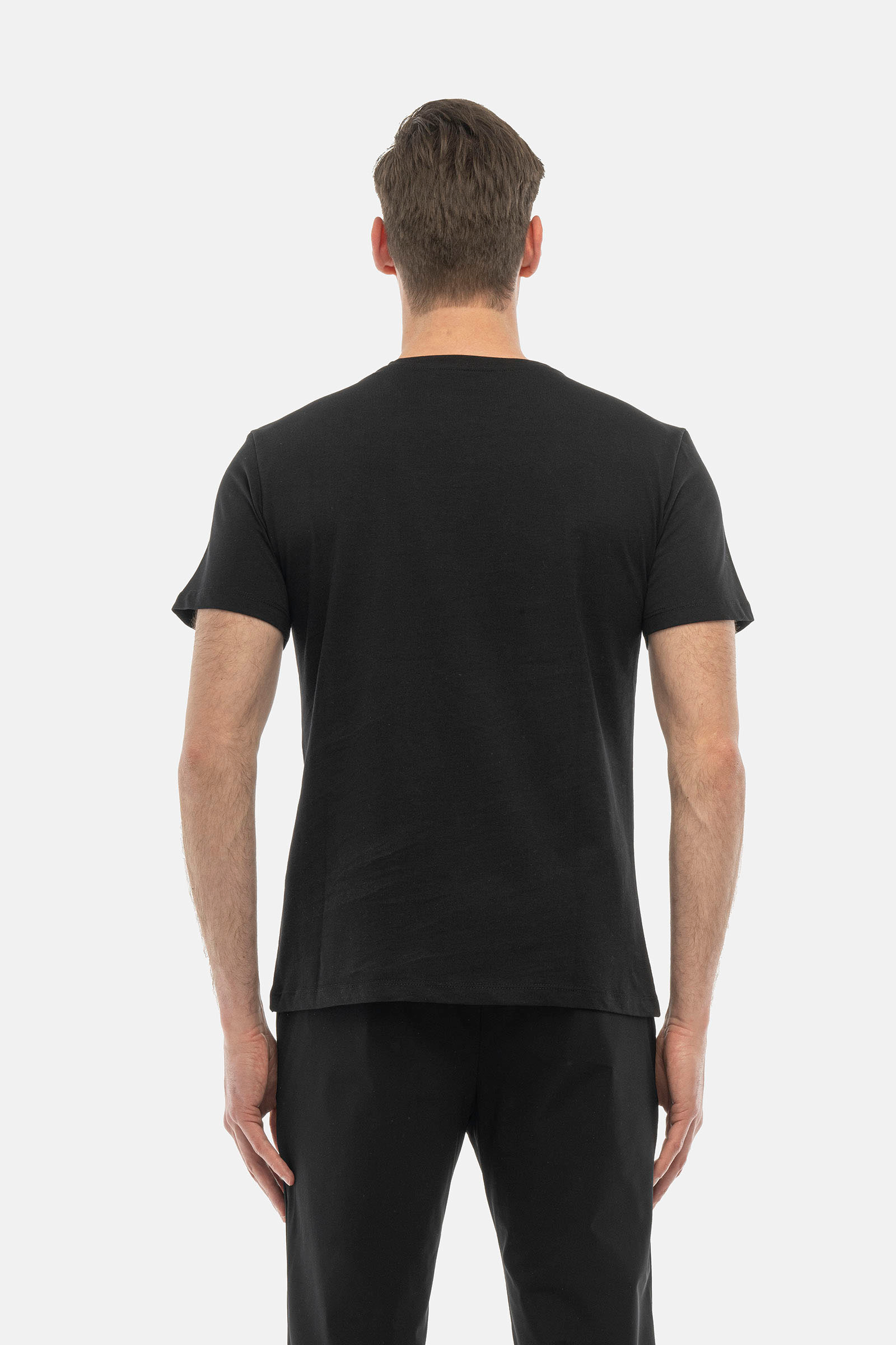BIG SKULL T-SHIRT - BLACK - Hydrogen - Luxury Sportwear