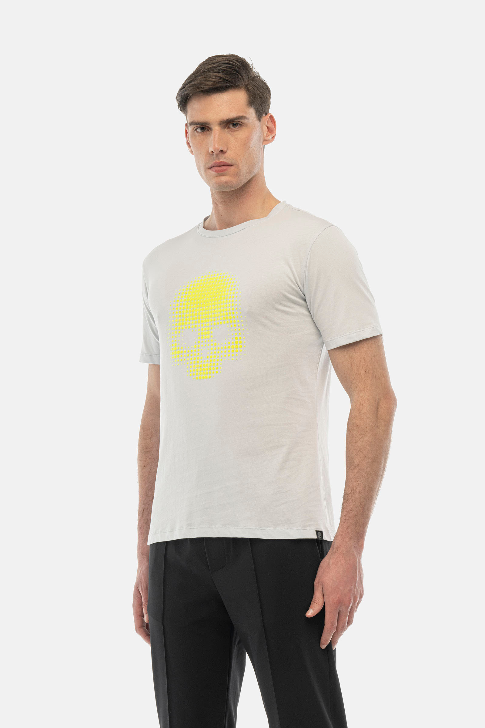 T-shirt Teschio - GREY,YELLOW - Abbigliamento sportivo | Hydrogen