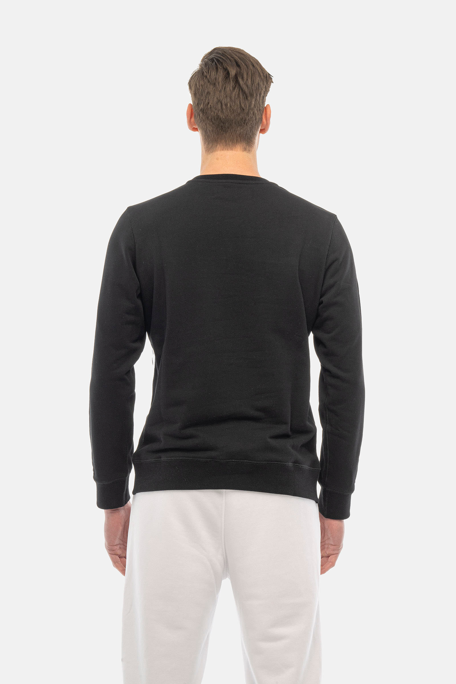 BIG SKULL CREWNECK SWEATSHIRT - BLACK - Hydrogen - Luxury Sportwear