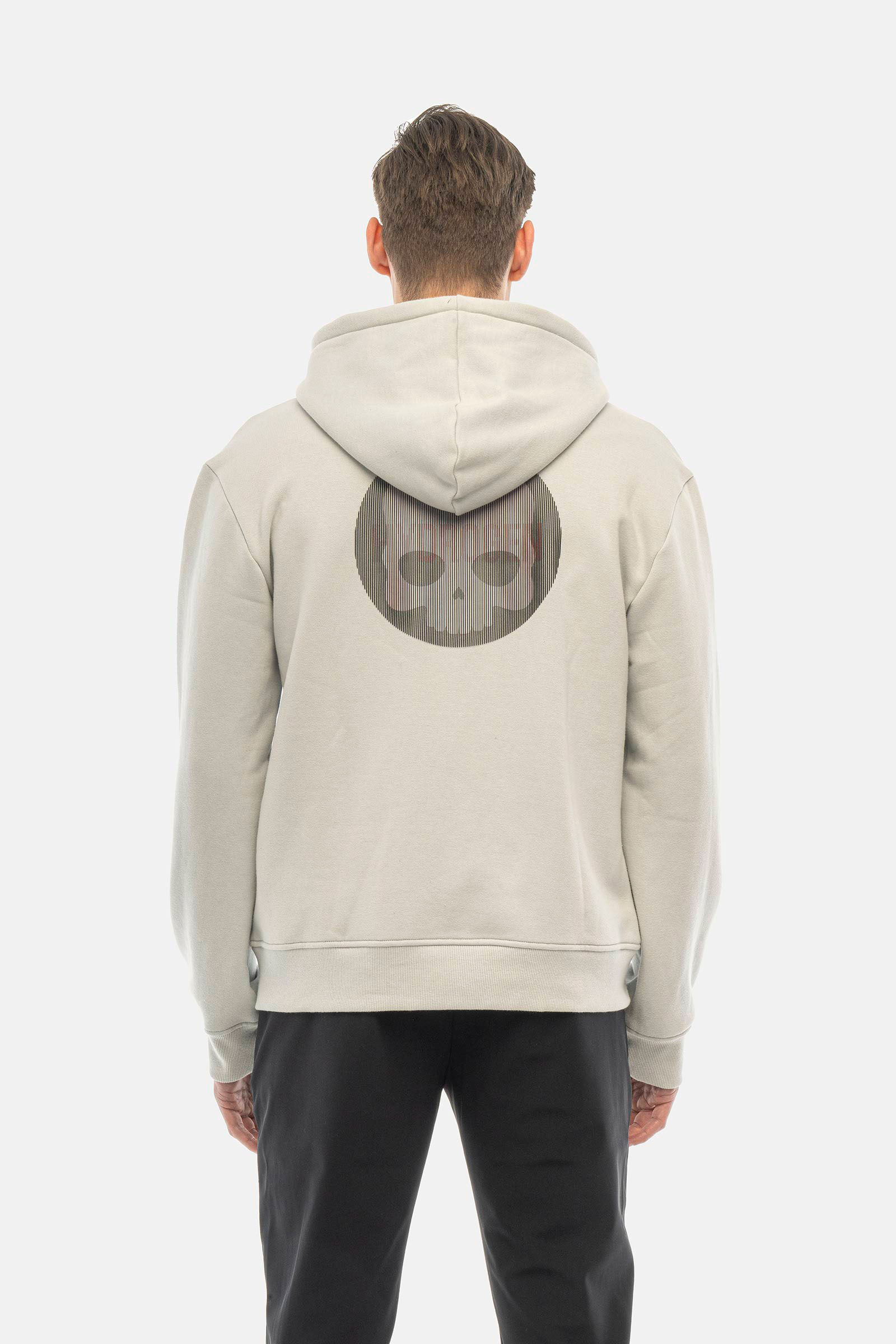 LENTICULAR FULLZIP HOODIE - GREY - Hydrogen - Luxury Sportwear