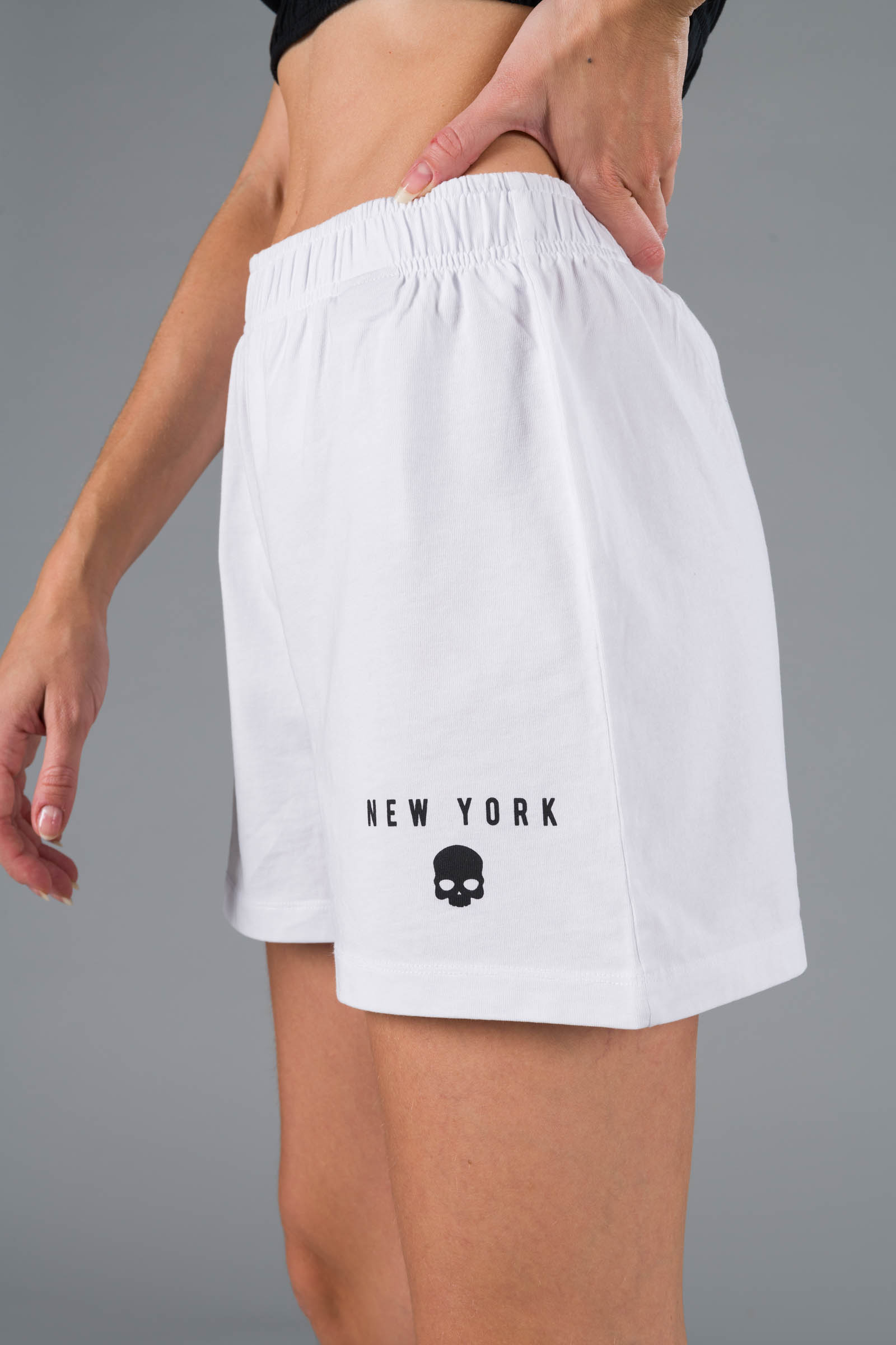 CITY SHORTS - WHITE - Hydrogen - Luxury Sportwear