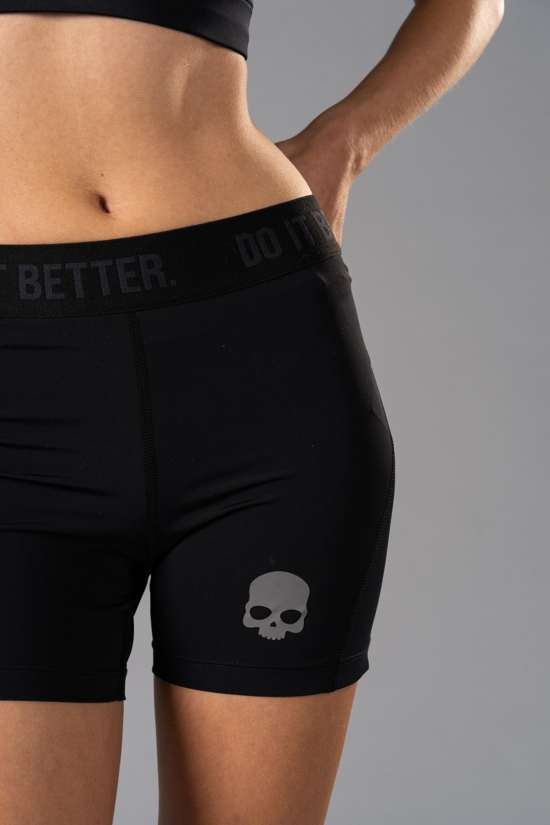 SECOND SKIN SHORTS - BLACK - Hydrogen - Luxury Sportwear
