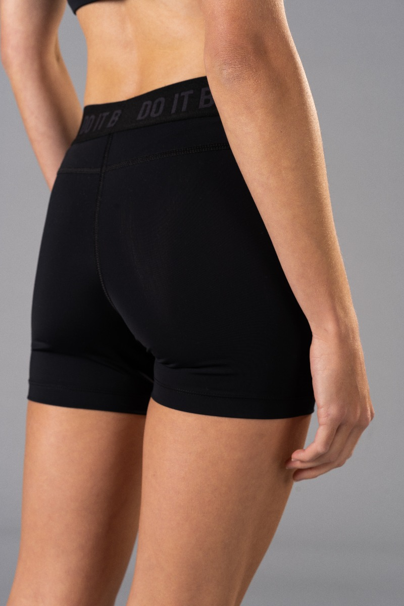 SECOND SKIN SHORTS - BLACK - Hydrogen - Luxury Sportwear
