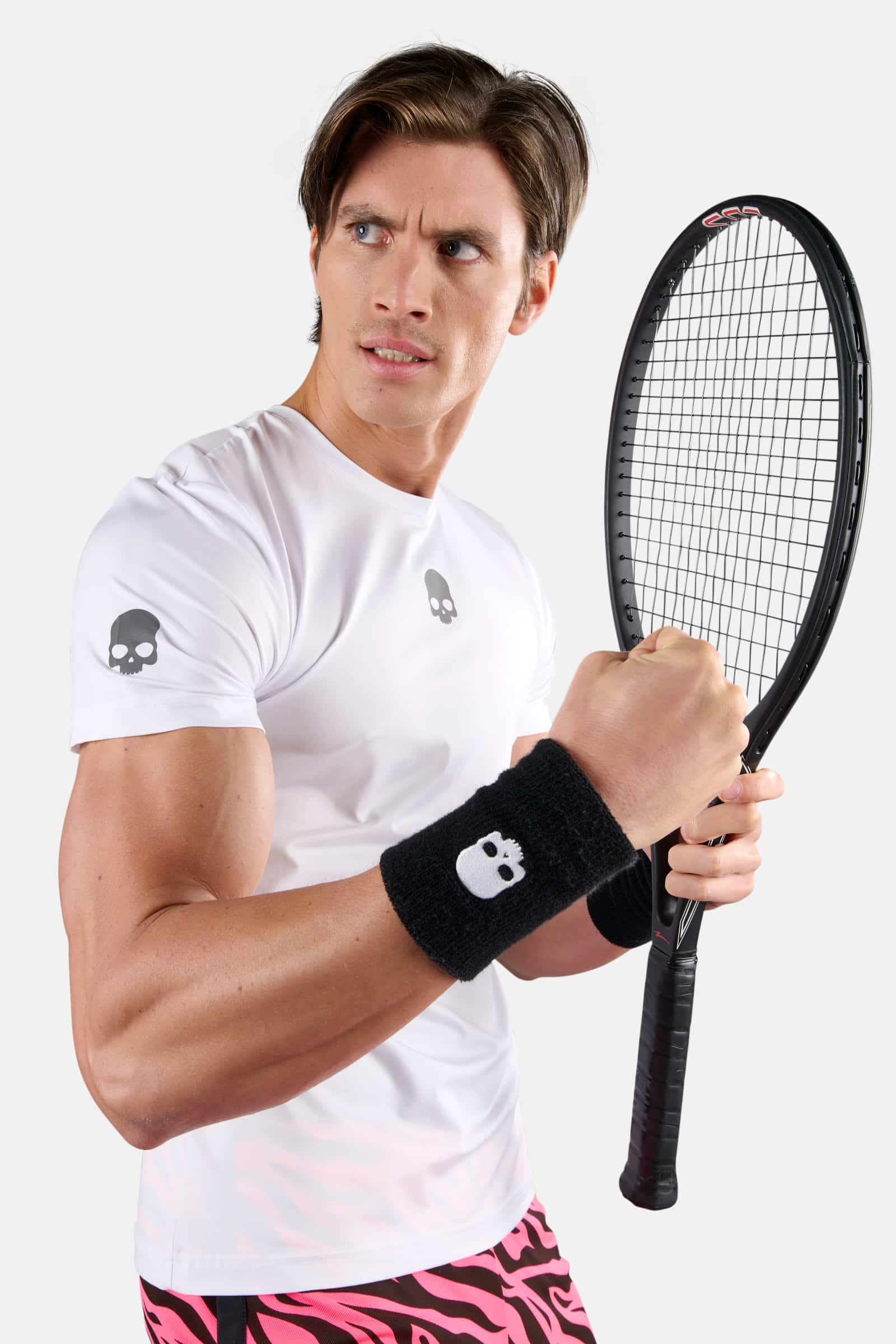 BASIC TECH TEE - Apparel - Hydrogen - Luxury Sportwear