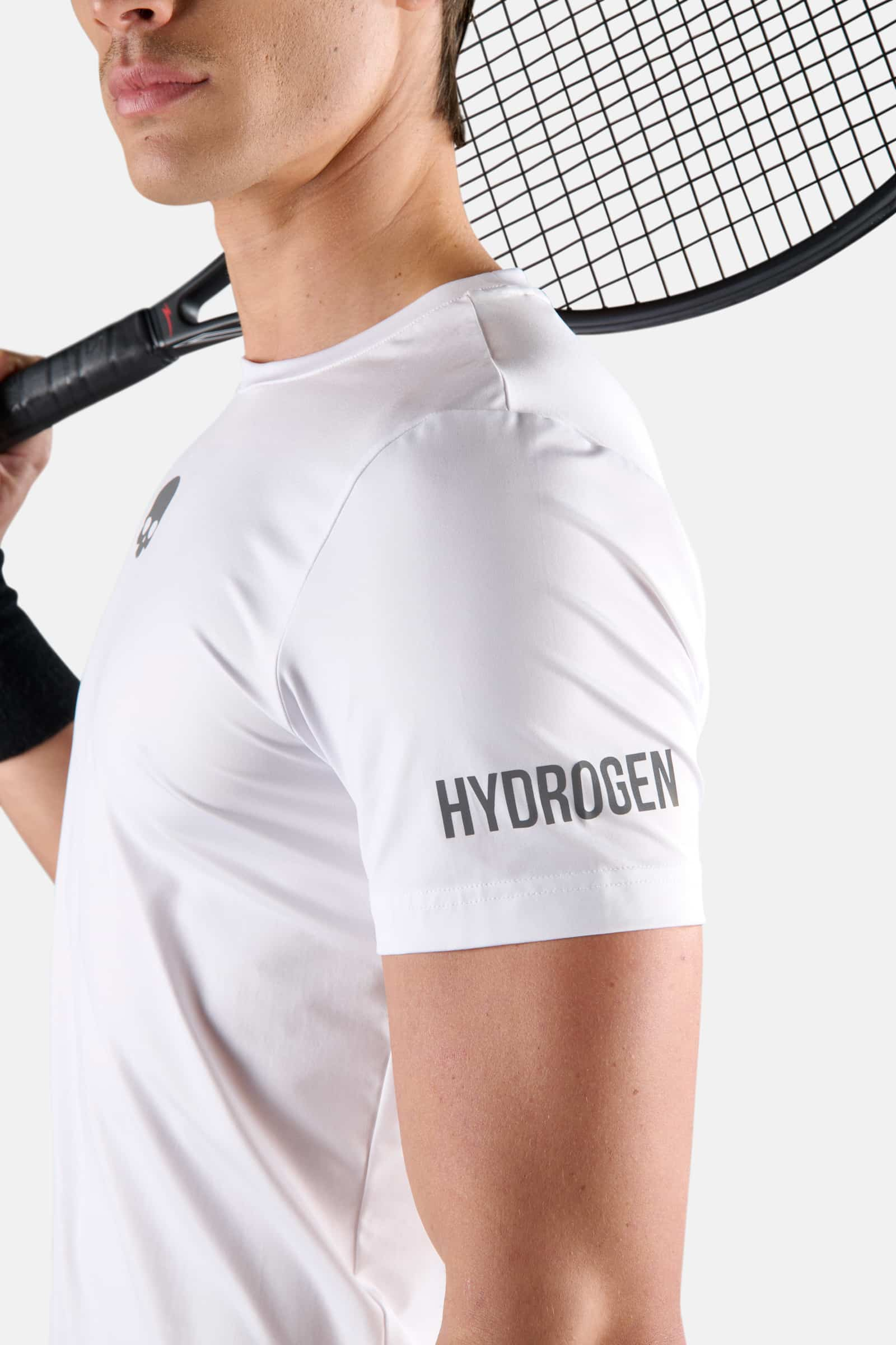 BASIC TECH TEE - WHITE - Hydrogen - Luxury Sportwear
