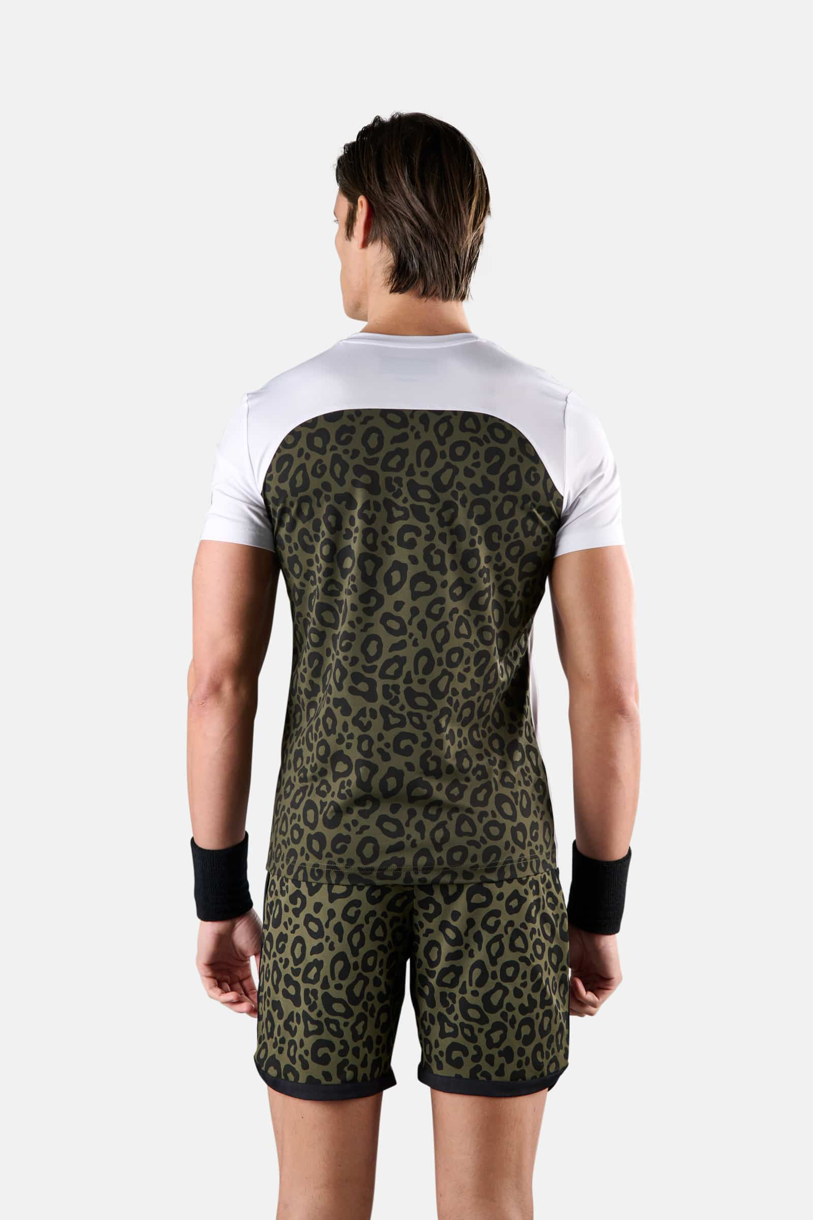 PANTHER TECH TEE - WHITE,MILITARY GREEN - Hydrogen - Luxury Sportwear