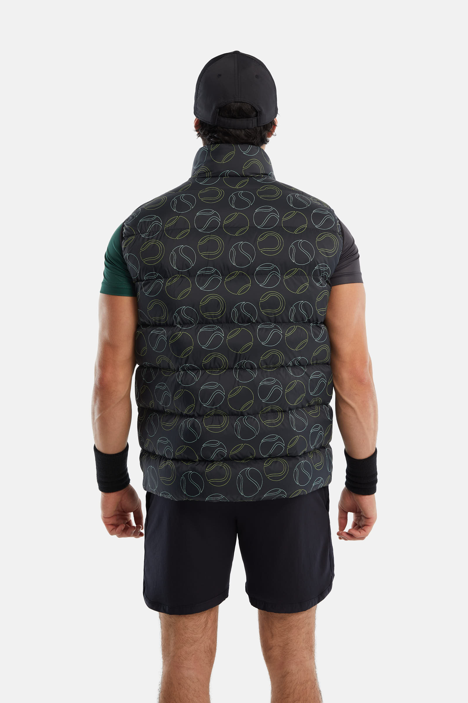 DOWN VEST 130GR - BLACK - Hydrogen - Luxury Sportwear