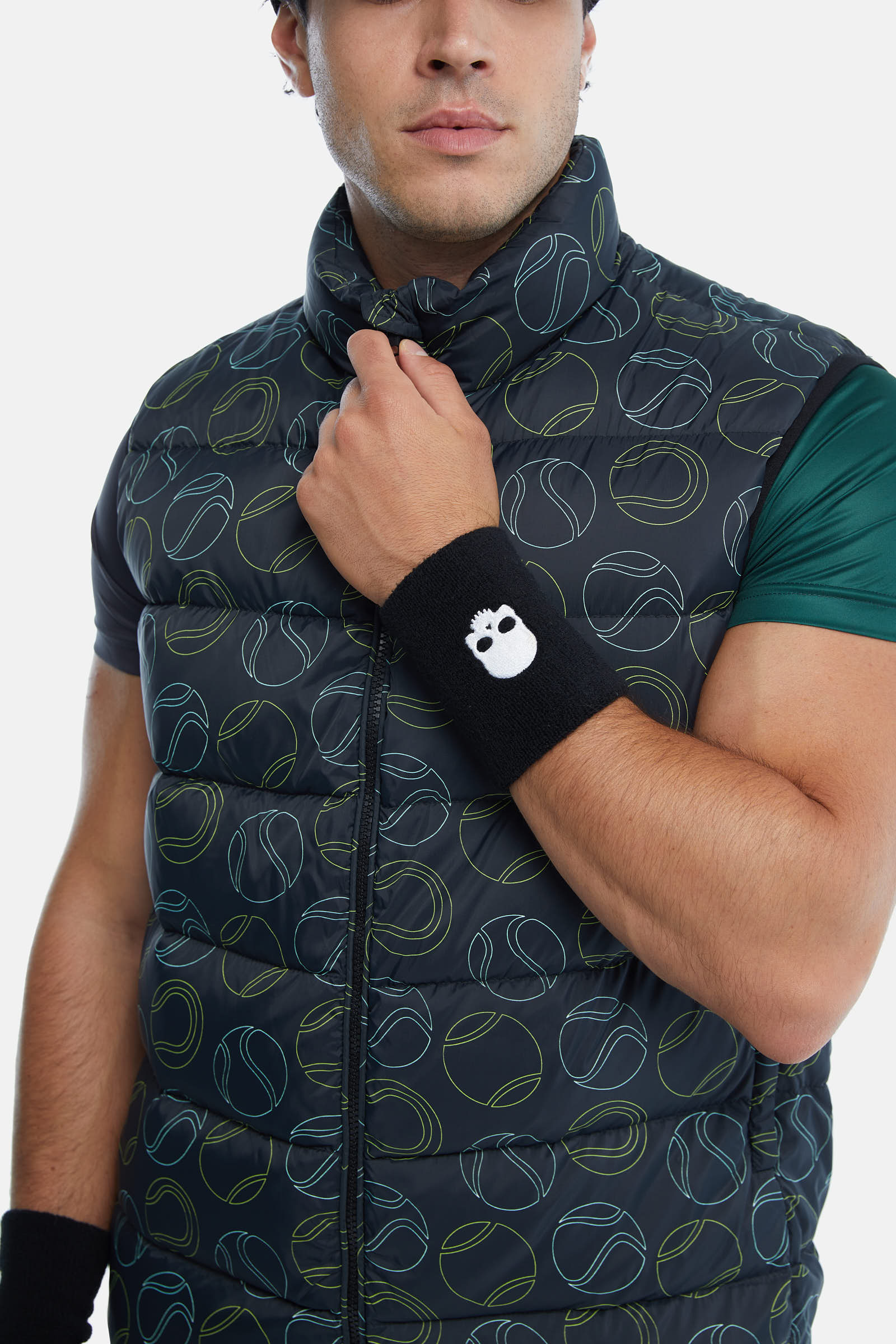 DOWN VEST 130GR - BLACK - Hydrogen - Luxury Sportwear