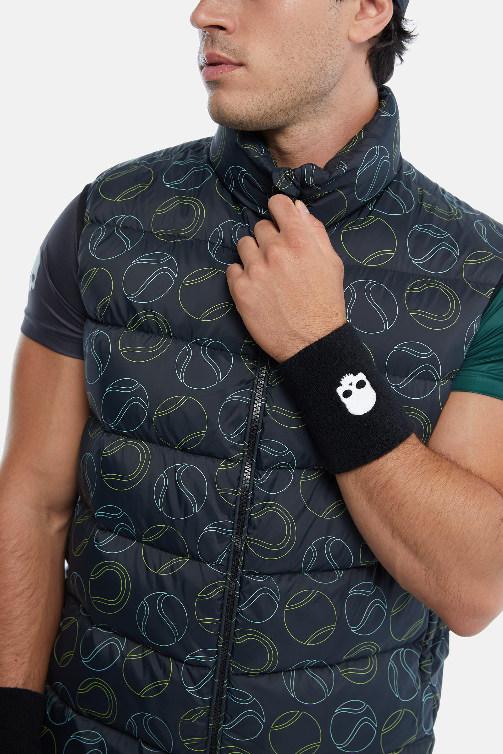 DOWN VEST 130GR - BLACK - Hydrogen - Luxury Sportwear