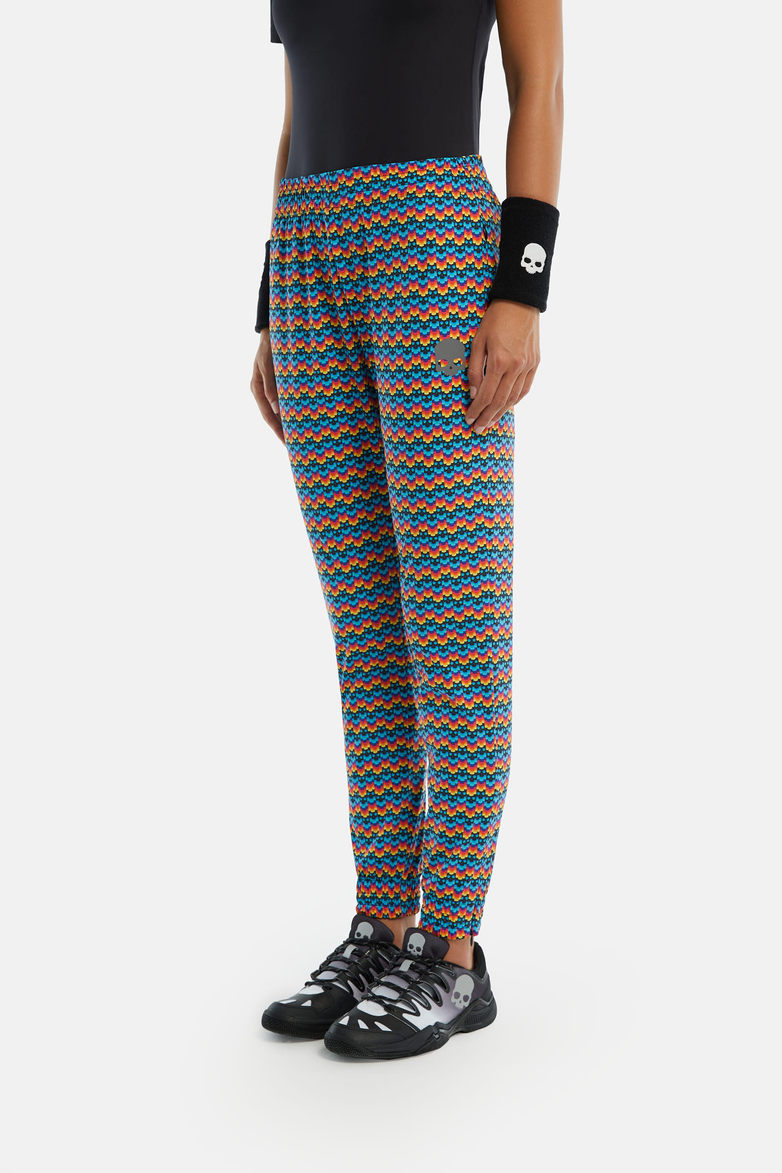 TECH PANTS RAINBOW SKULL - RAINBOW - Hydrogen - Luxury Sportwear