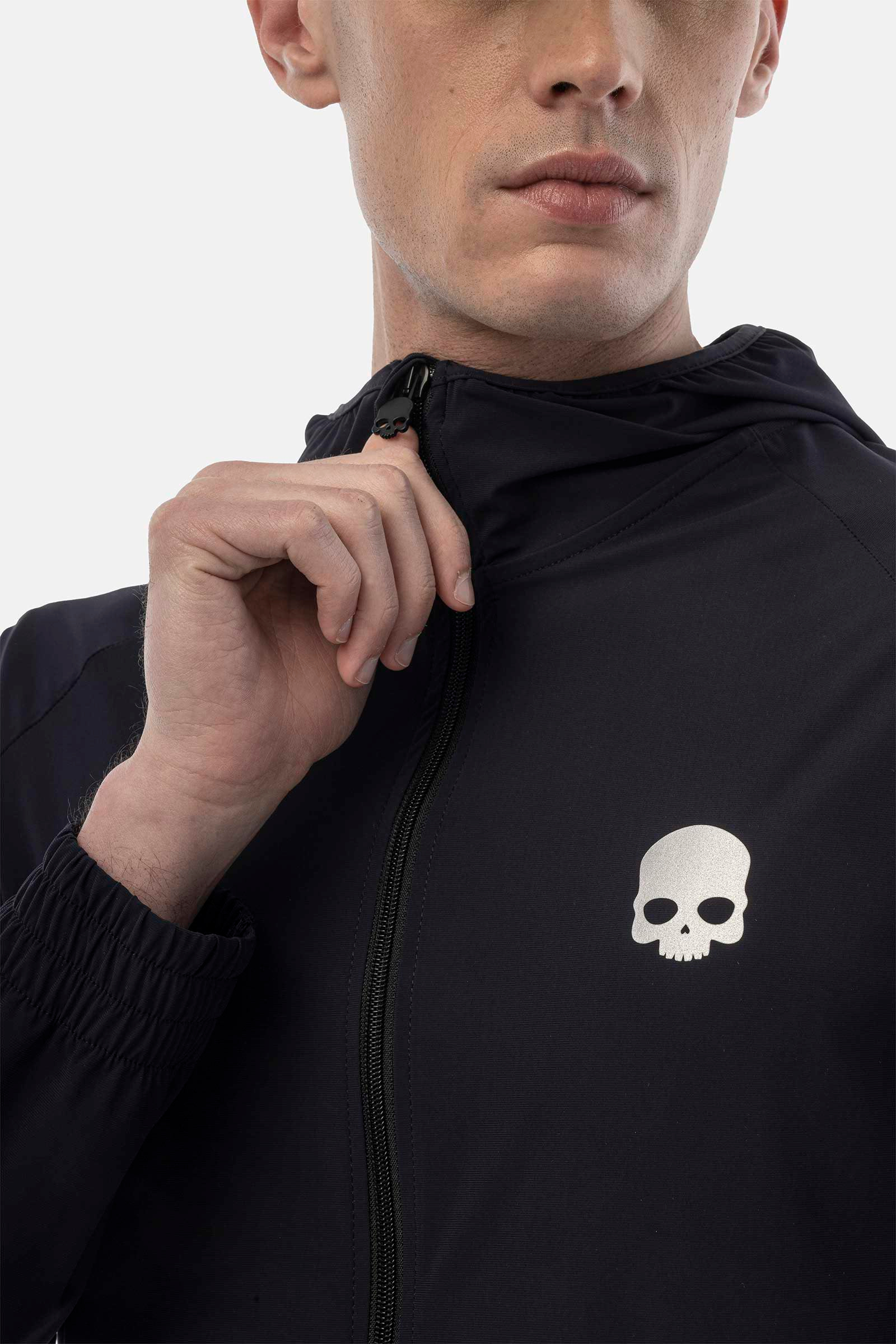 TECH FZ SWEATSHIRT SKULL - BLUE - Hydrogen - Luxury Sportwear