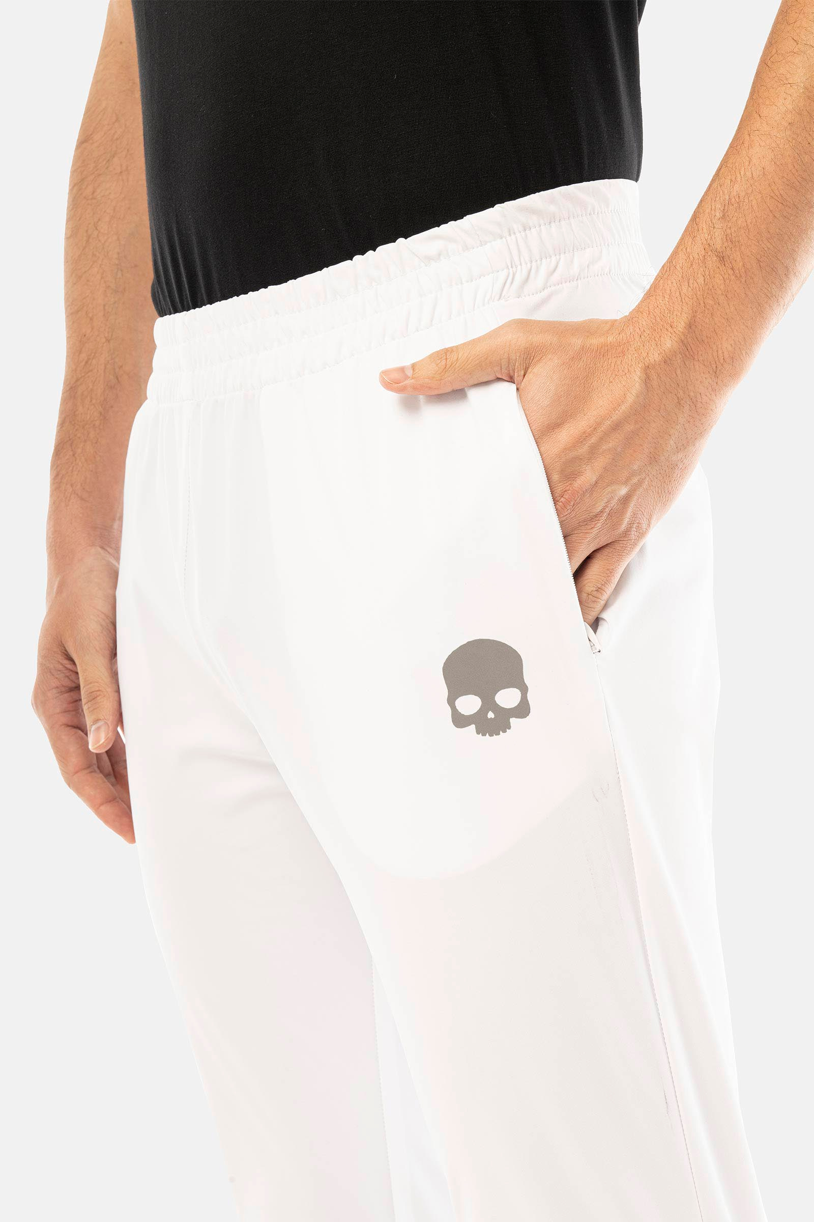 TECH PANTS SKULL - WHITE - Hydrogen - Luxury Sportwear