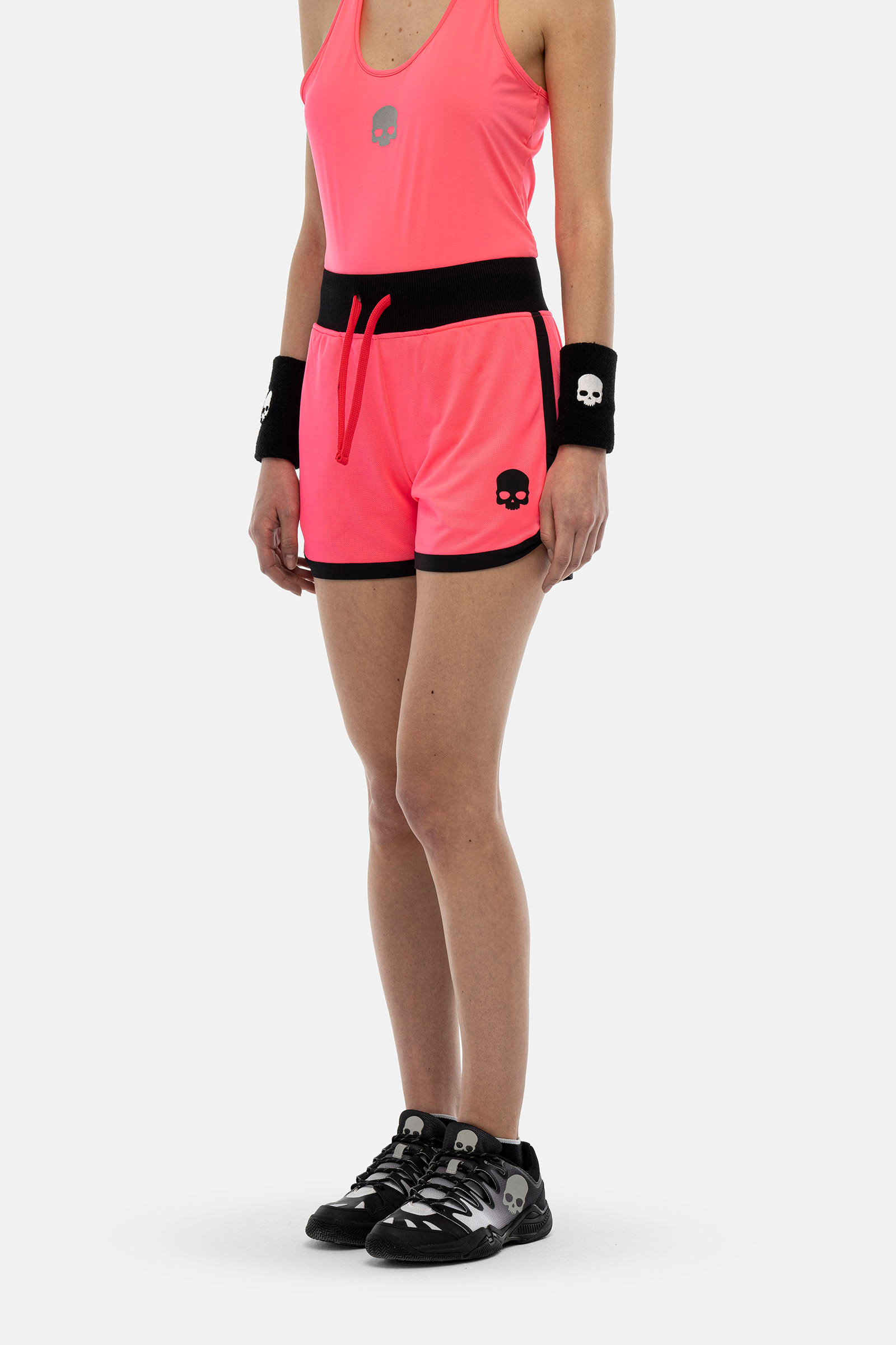 TECH SHORTS - FLUO FUCHSIA - Hydrogen - Luxury Sportwear
