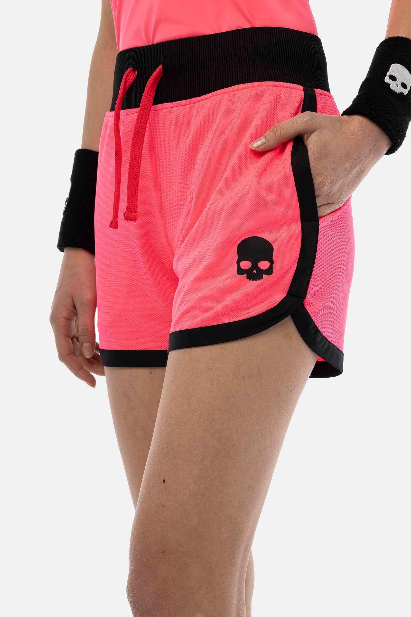 TECH SHORTS - FLUO FUCHSIA - Hydrogen - Luxury Sportwear