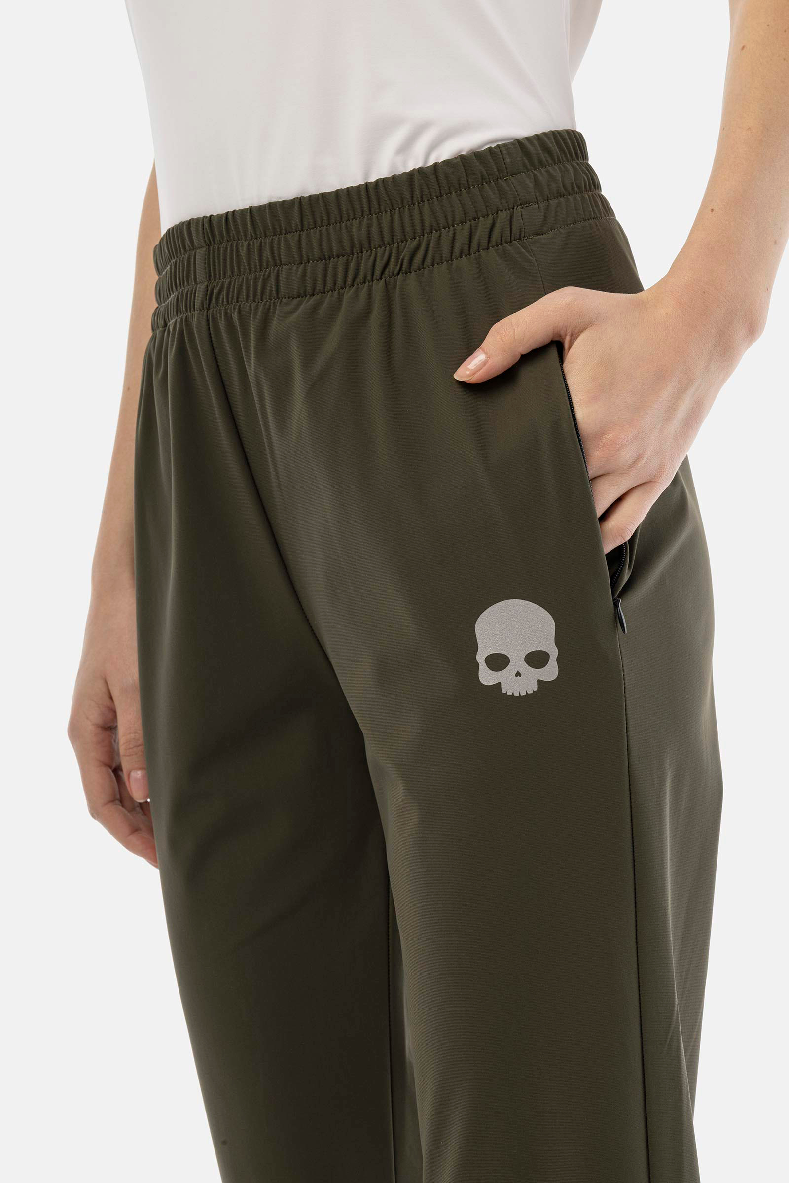 TECH PANTS - GREEN - Hydrogen - Luxury Sportwear