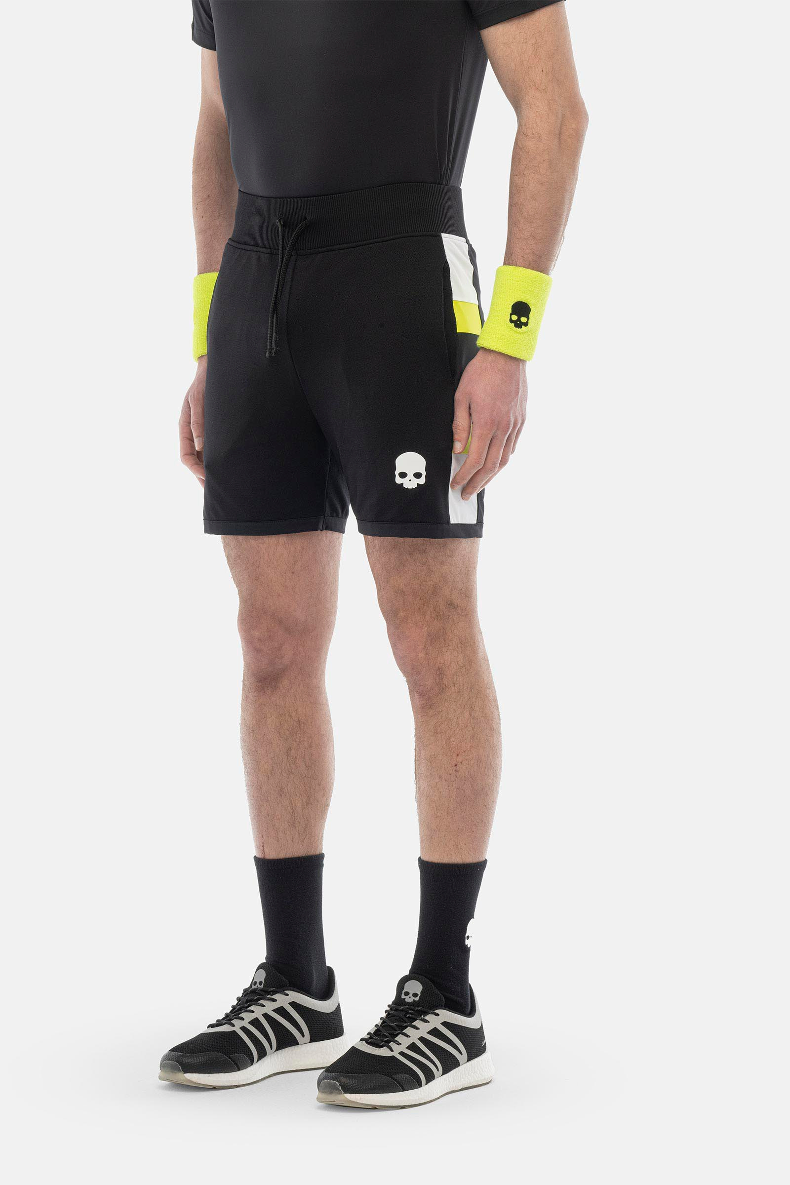 HERITAGE TECH SHORTS - BLACK - Hydrogen - Luxury Sportwear