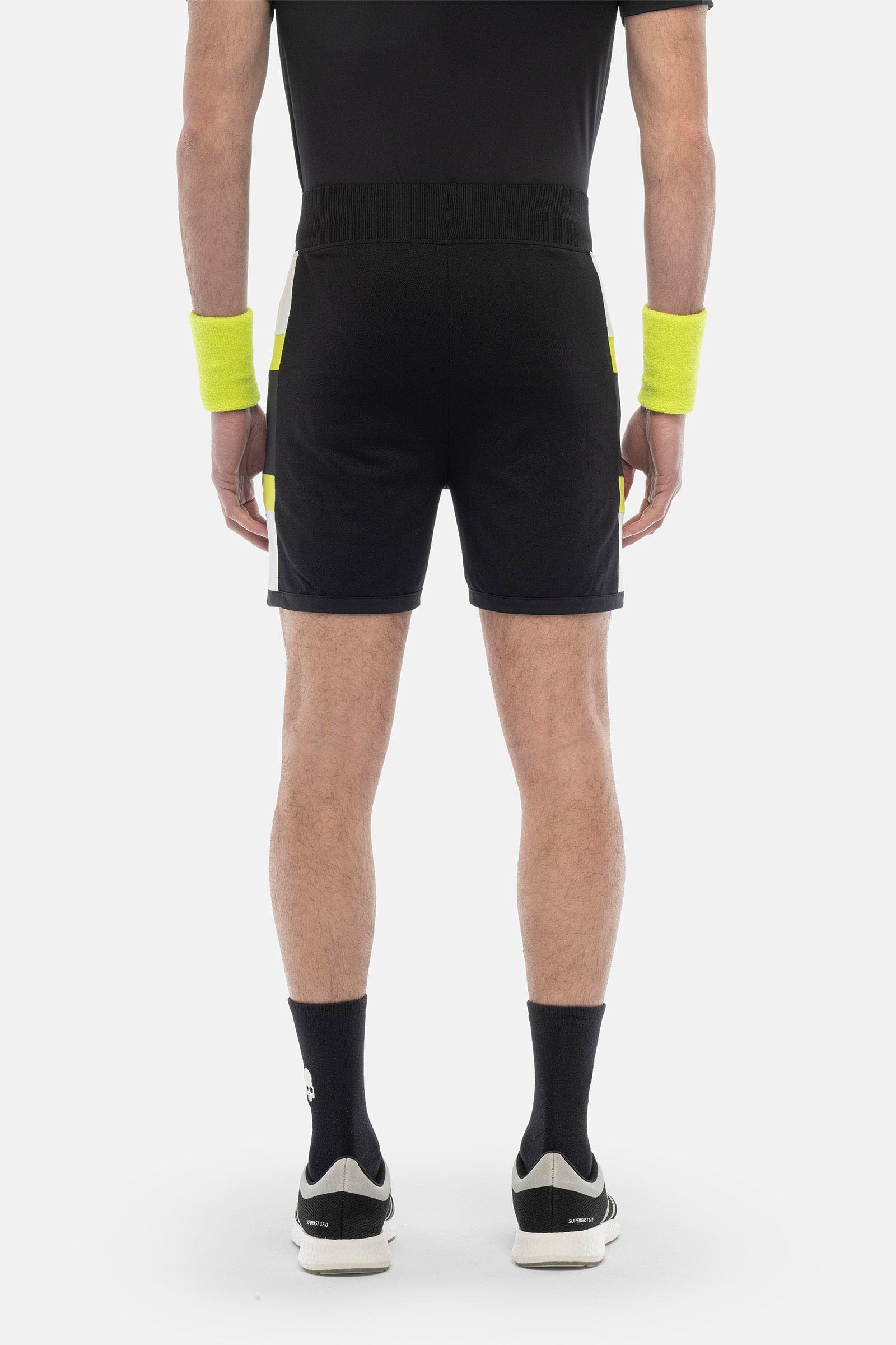 HERITAGE TECH SHORTS - BLACK - Hydrogen - Luxury Sportwear
