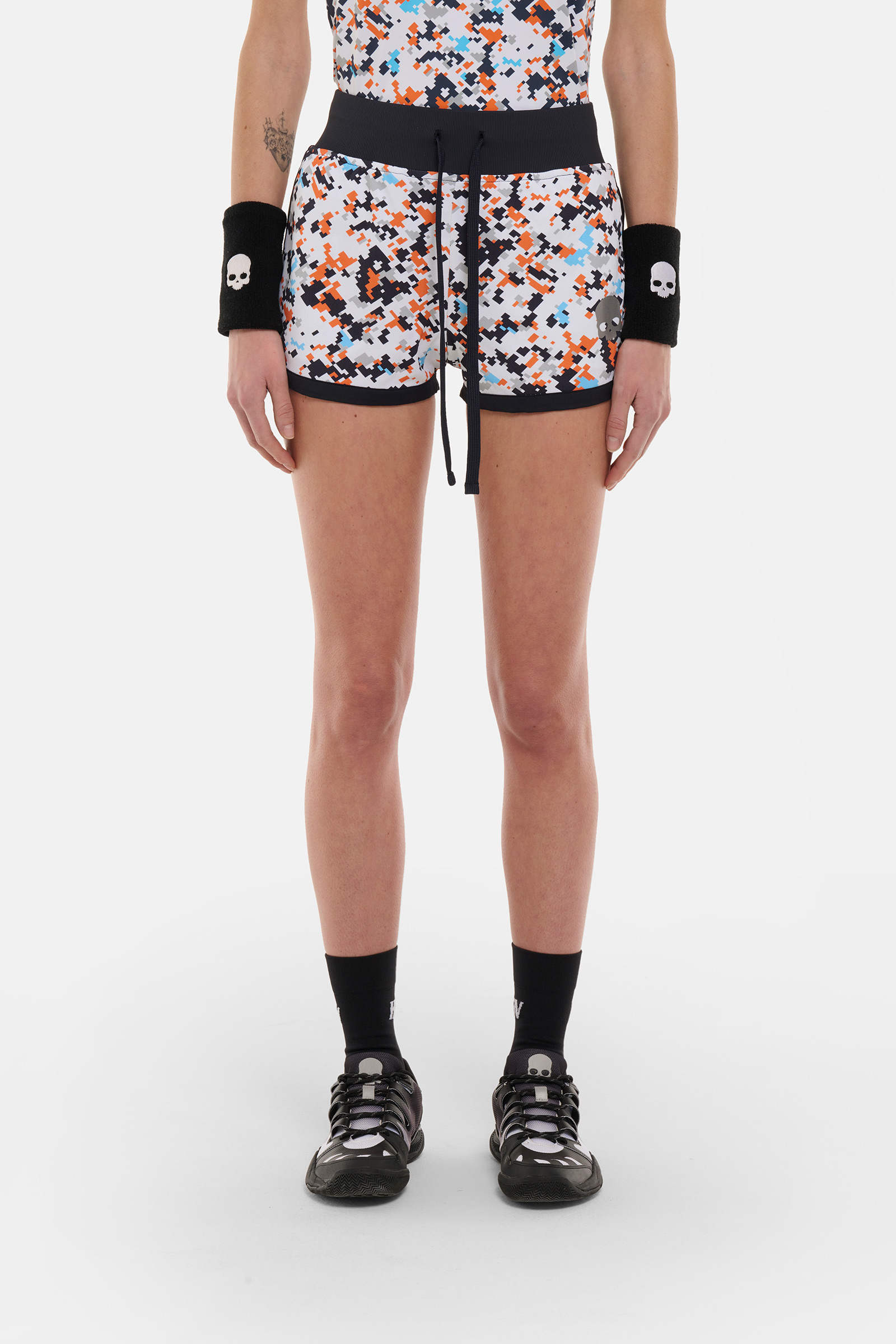 CAMO PIXEL TECH SHORTS - Apparel - Hydrogen - Luxury Sportwear