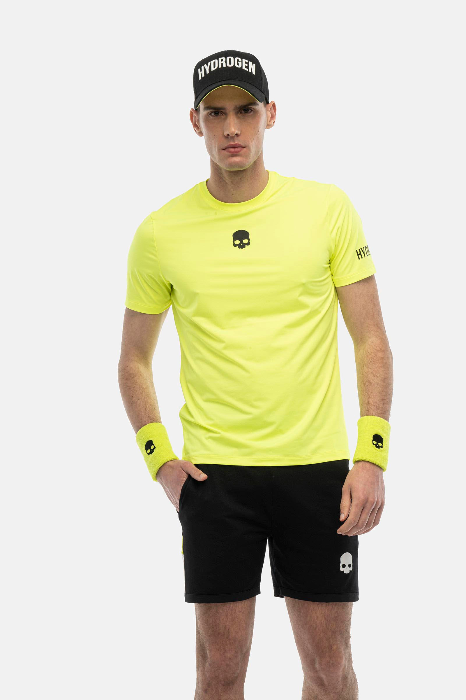 T-SHIRT TECNICA BASICA - YELLOW - Abbigliamento sportivo | Hydrogen