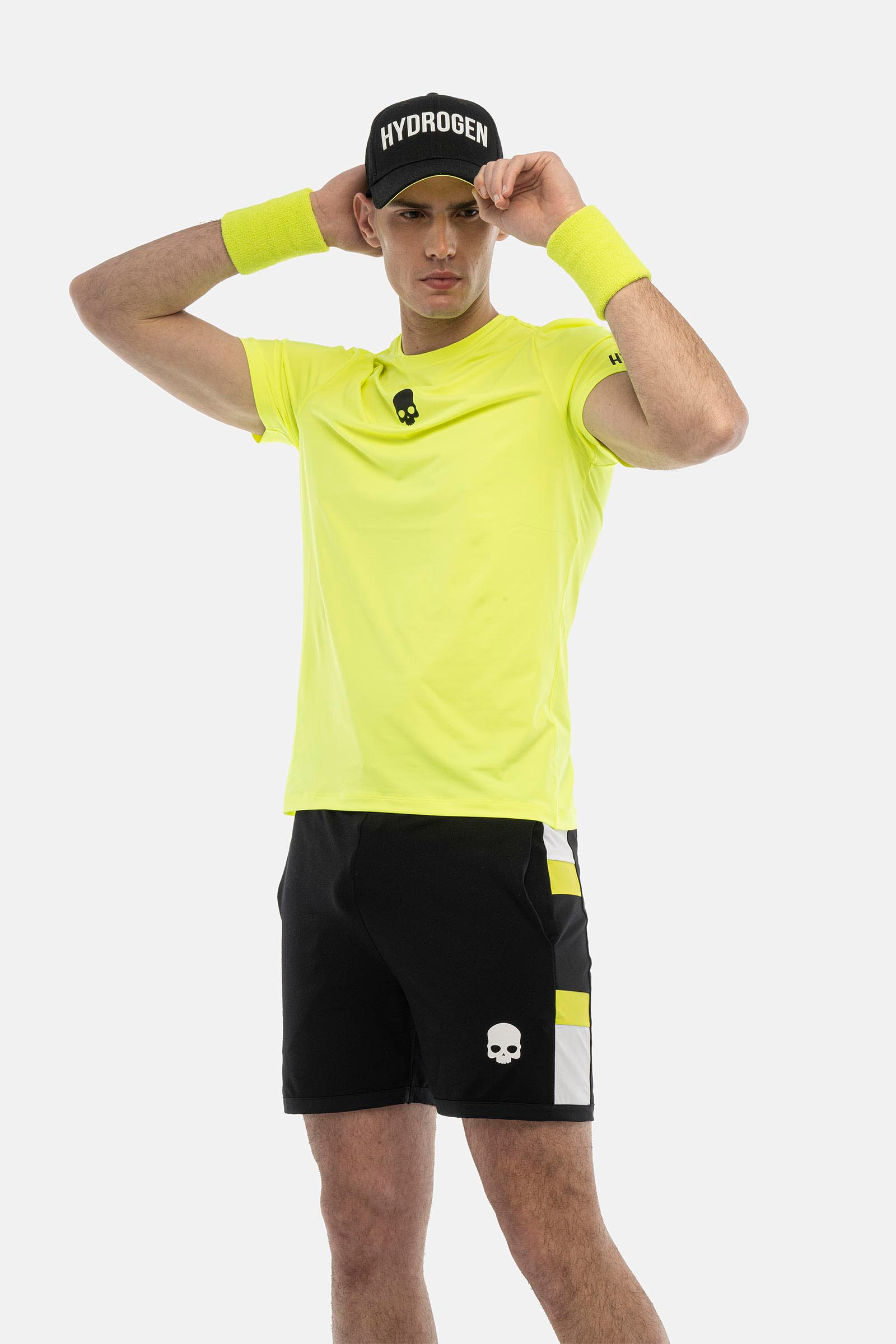T-SHIRT TECNICA BASICA - YELLOW - Abbigliamento sportivo | Hydrogen