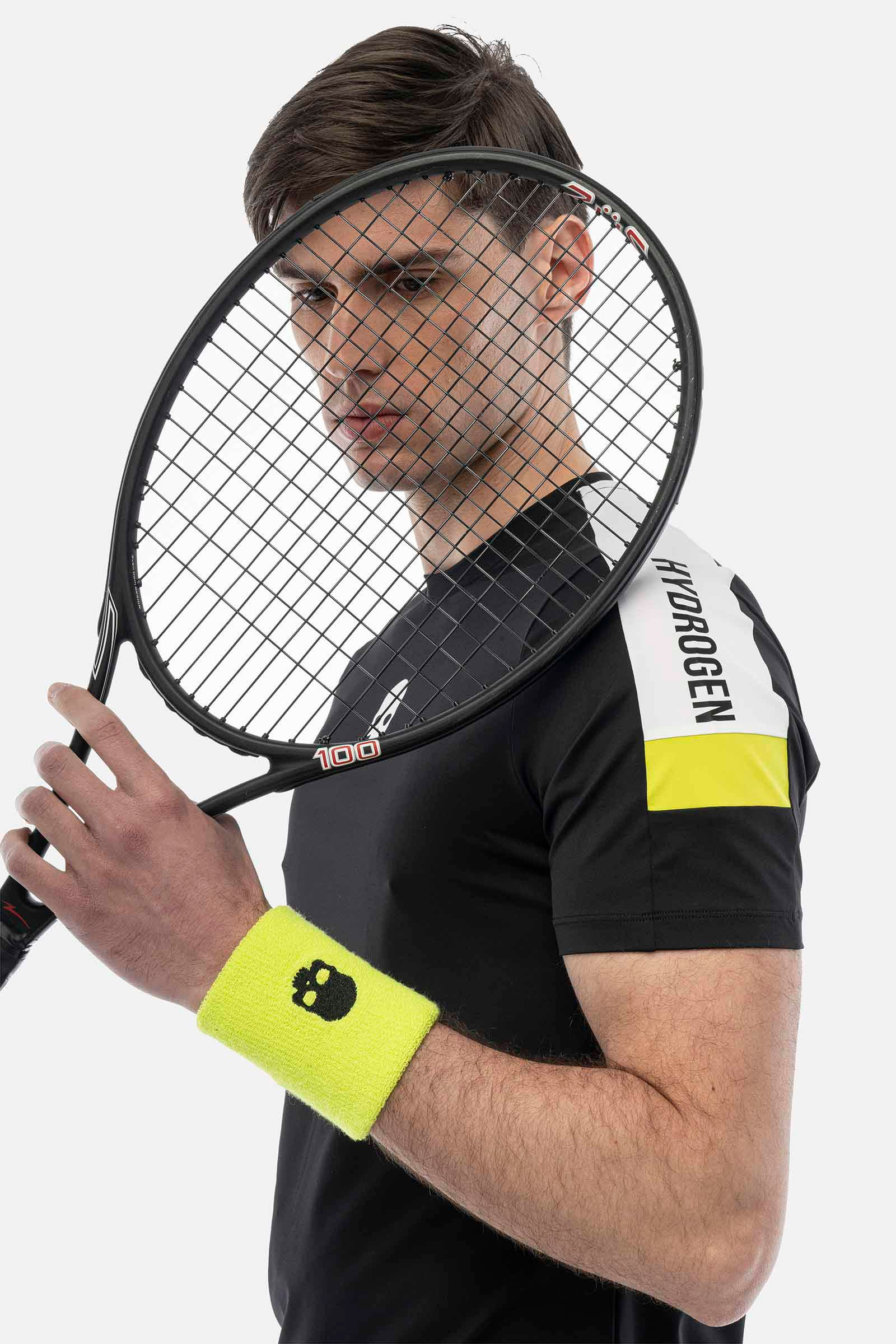 HERITAGE TECH T-SHIRT - BLACK - Hydrogen - Luxury Sportwear