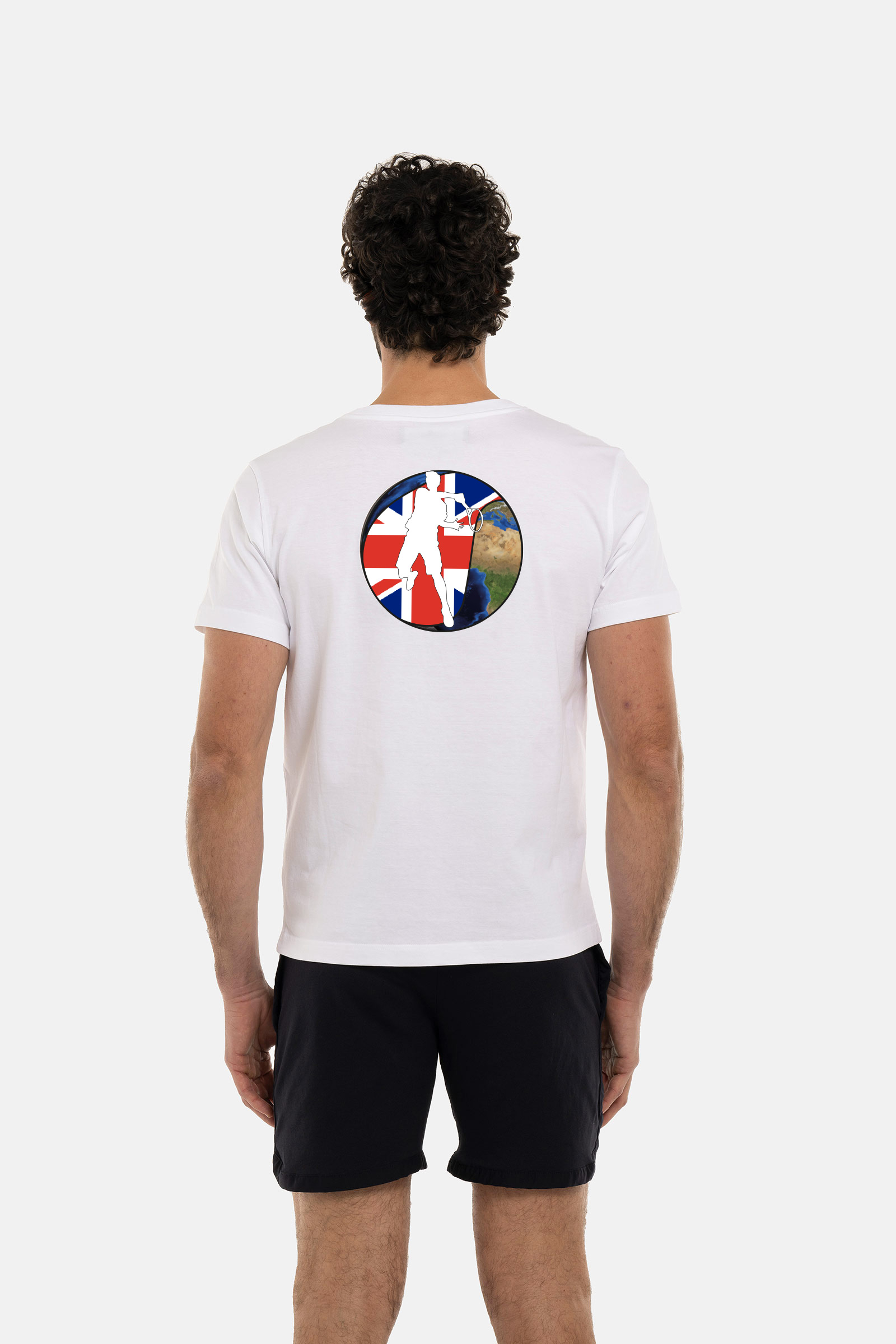 MATCH T-SHIRT - WHITE - Hydrogen - Luxury Sportwear