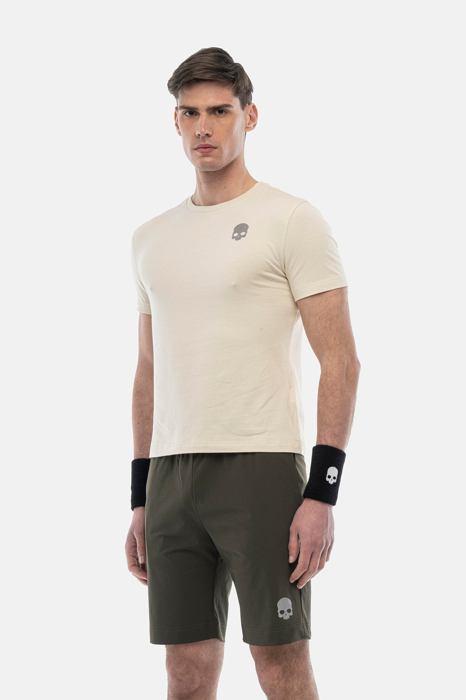 BRUSHED CAMO T-SHIRT - BEIGE - Hydrogen - Luxury Sportwear