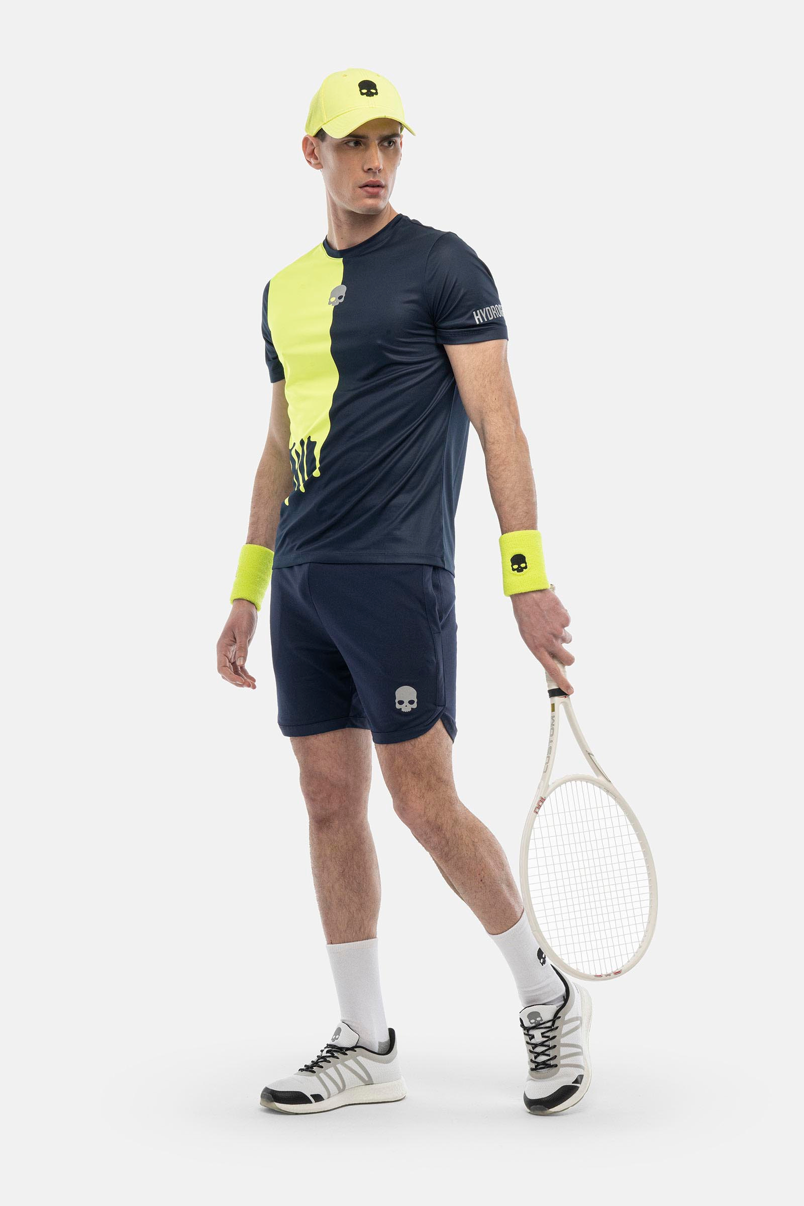 T-shirt tecnica Drip - BLUE,YELLOW - Abbigliamento sportivo | Hydrogen