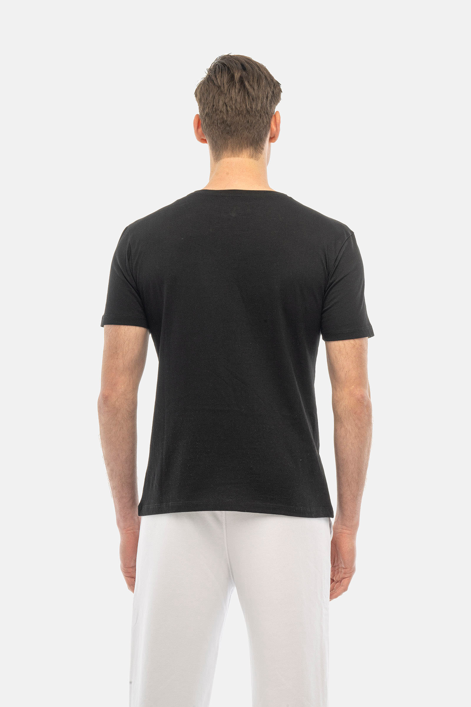 SKETCH T-SHIRT - BLACK,WHITE - Hydrogen - Luxury Sportwear