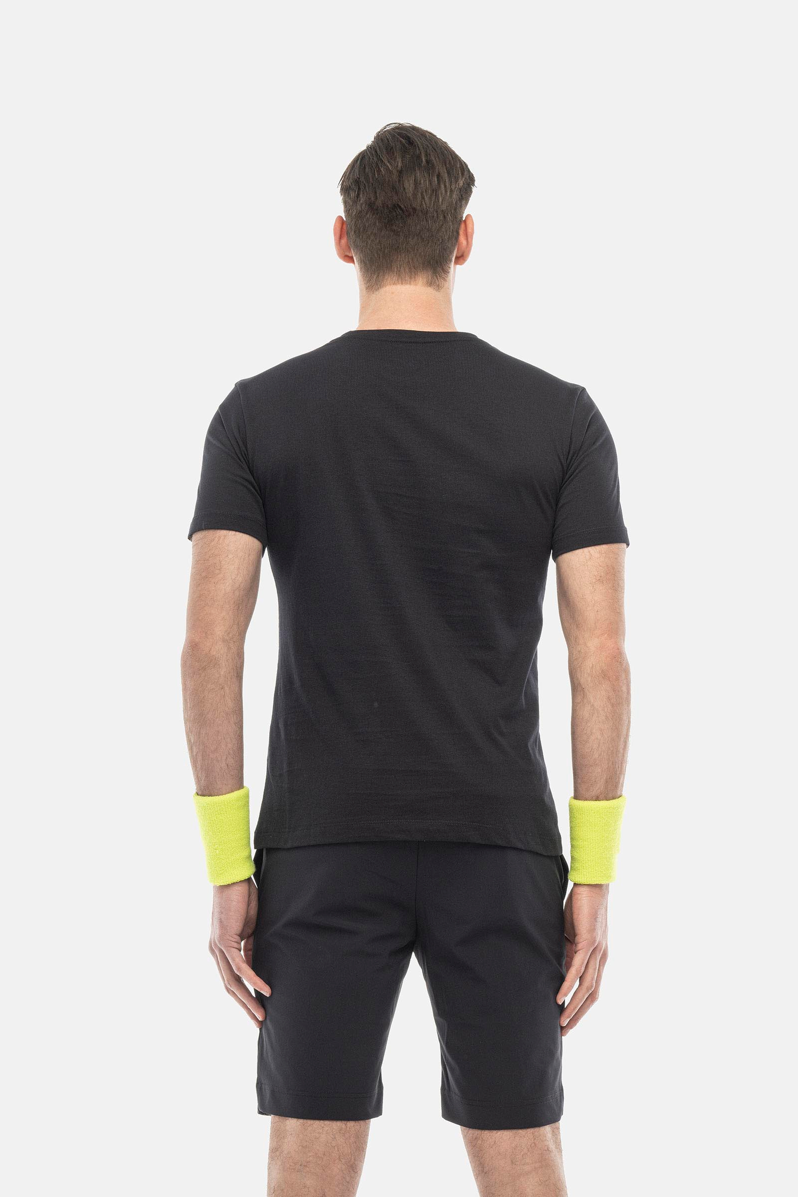 SKETCH T-SHIRT - BLUE,YELLOW - Hydrogen - Luxury Sportwear
