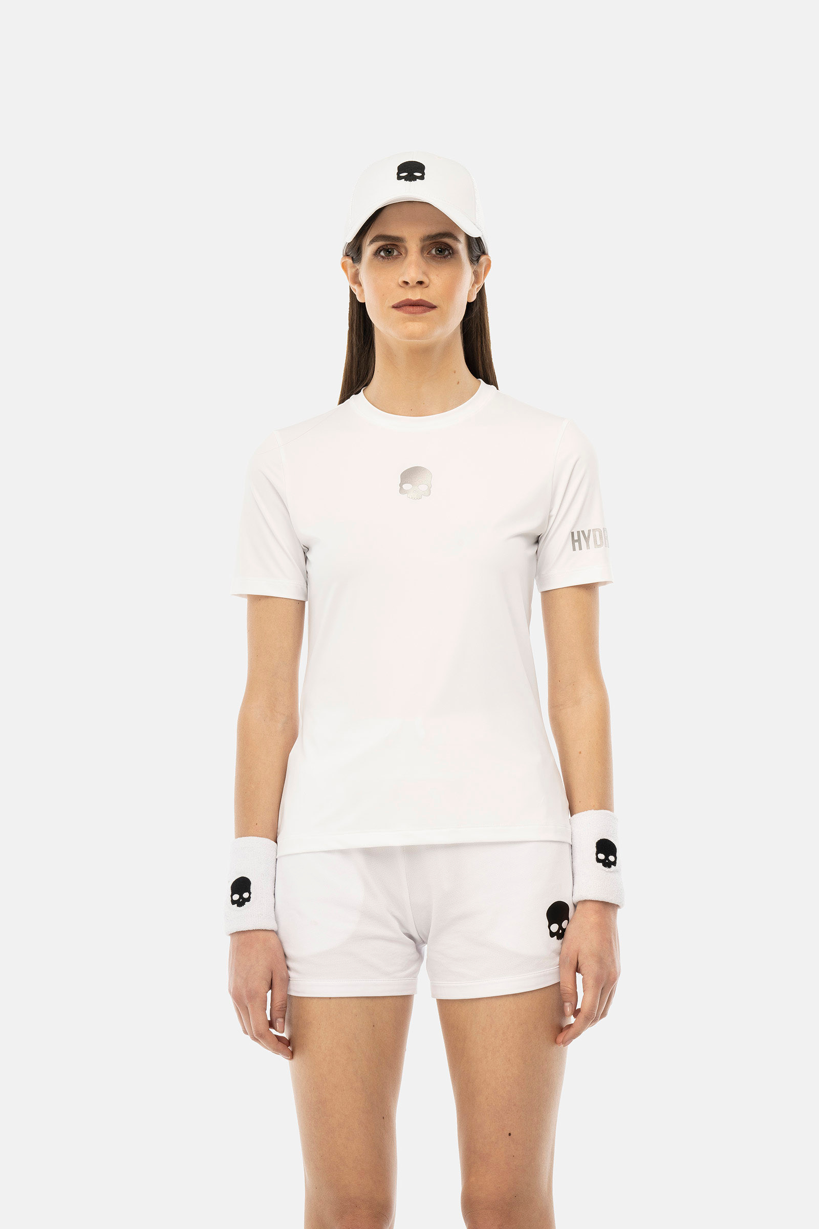 BASIC TECH TEE - Apparel - Hydrogen - Luxury Sportwear
