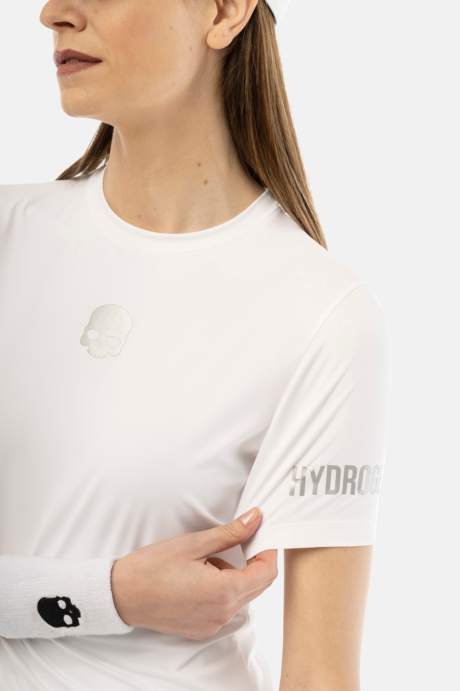 BASIC TECH TEE - WHITE - Hydrogen - Luxury Sportwear