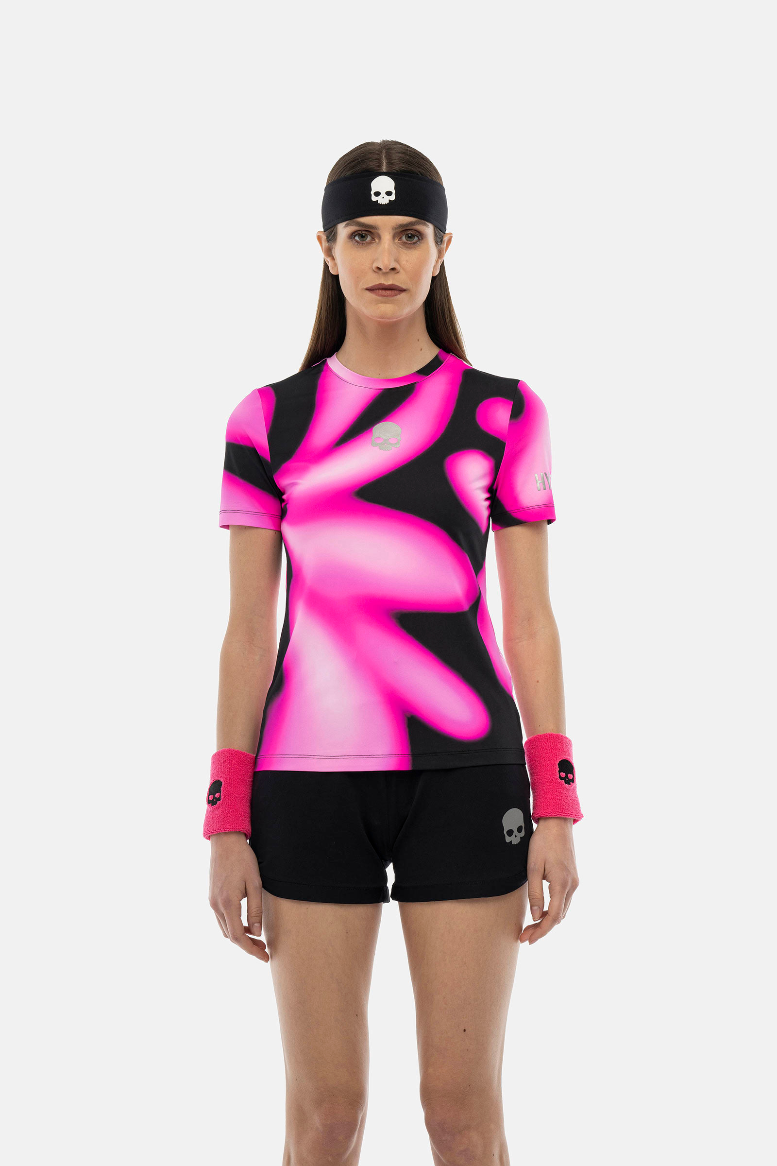 PSYCHEDELIC TECH T-SHIRT - Apparel - Hydrogen - Luxury Sportwear