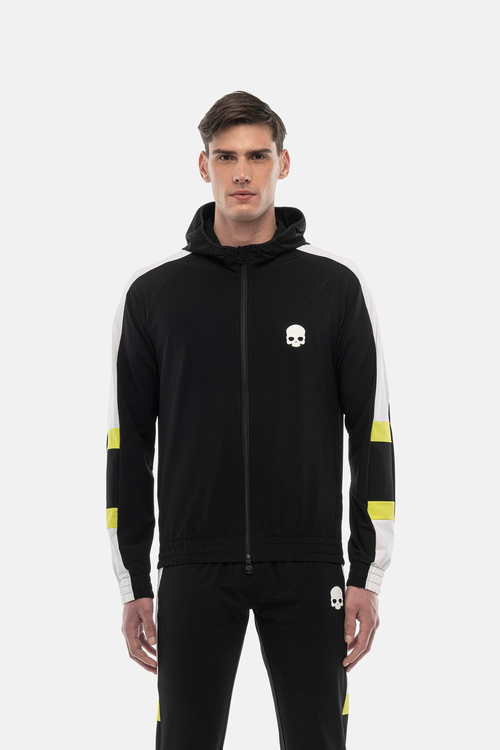 Felpa tecnica con cappuccio - BLACK - Abbigliamento sportivo | Hydrogen