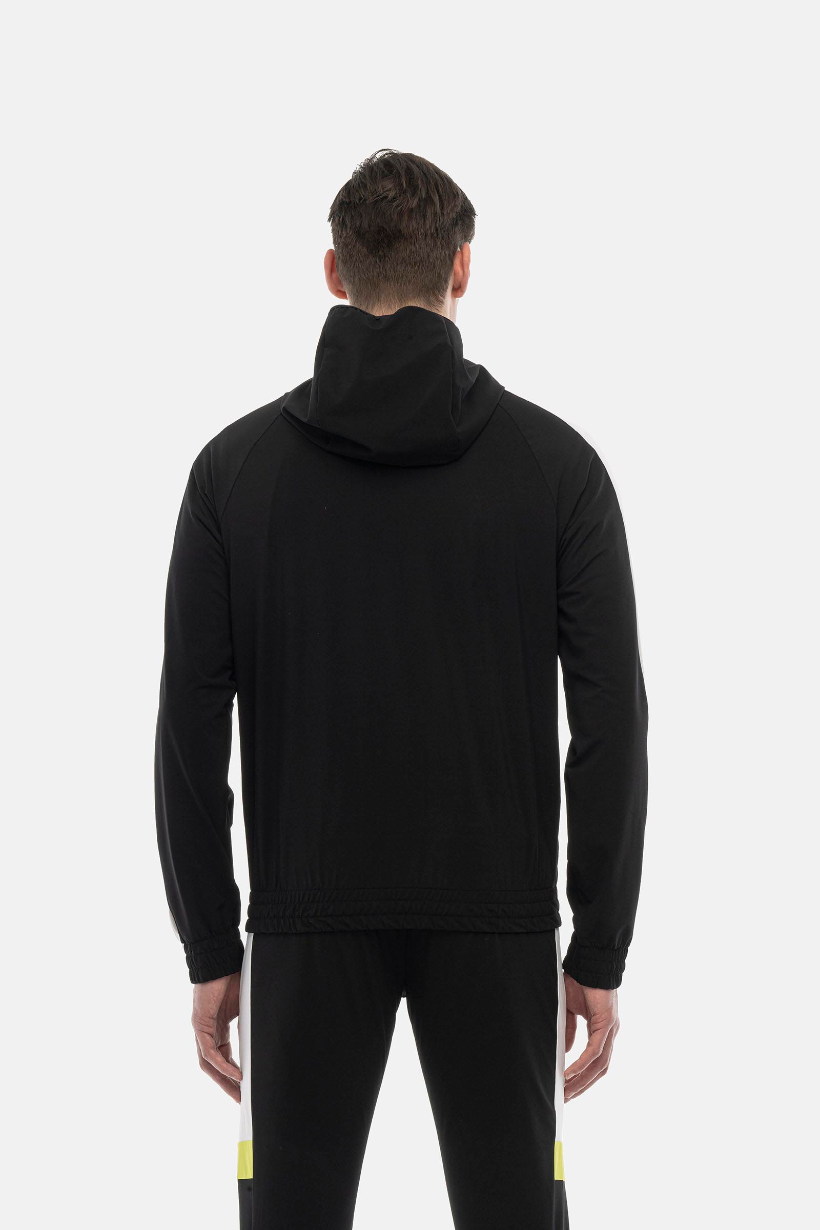 Felpa tecnica con cappuccio - BLACK - Abbigliamento sportivo | Hydrogen