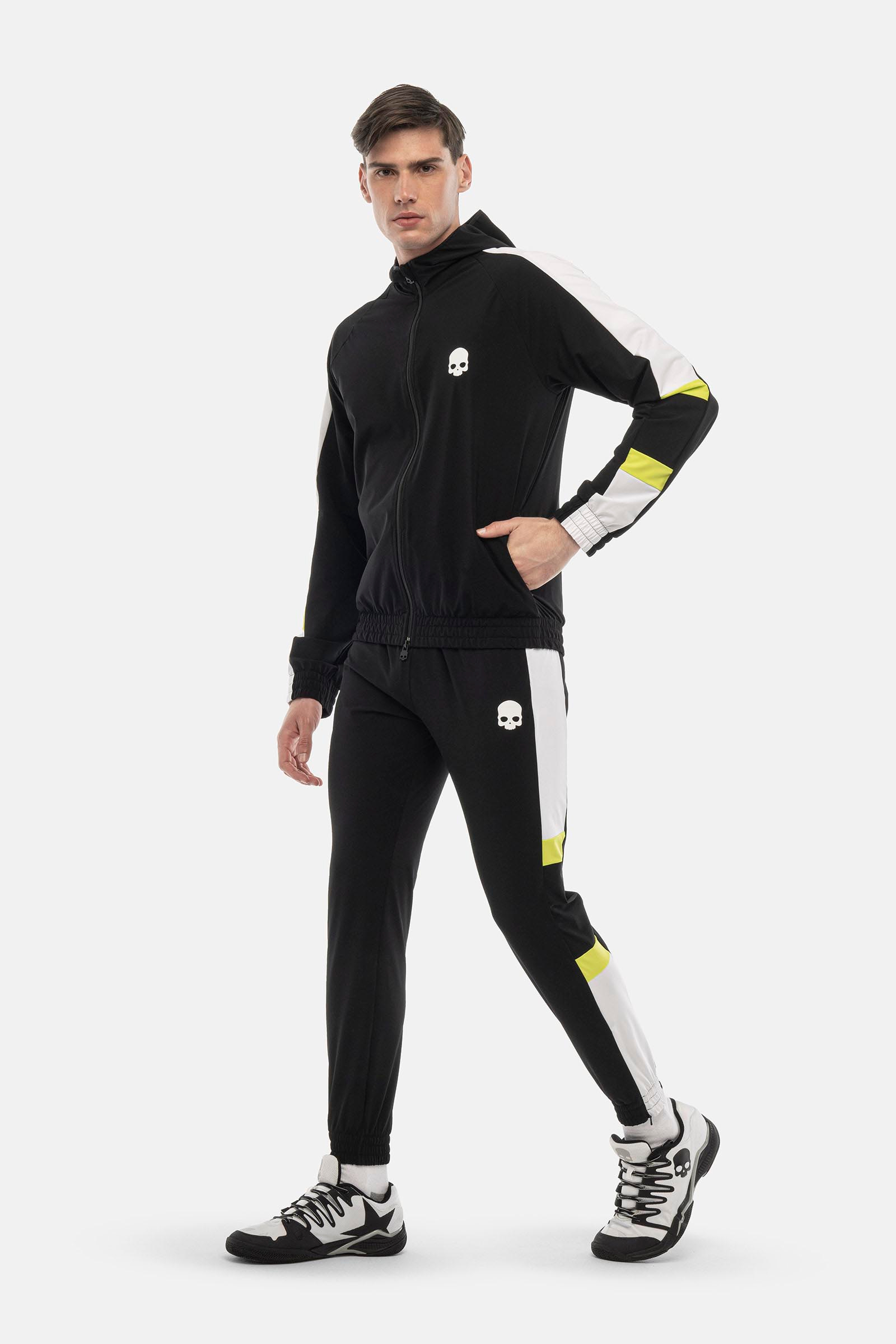 Felpa tecnica con cappuccio - BLACK - Abbigliamento sportivo | Hydrogen