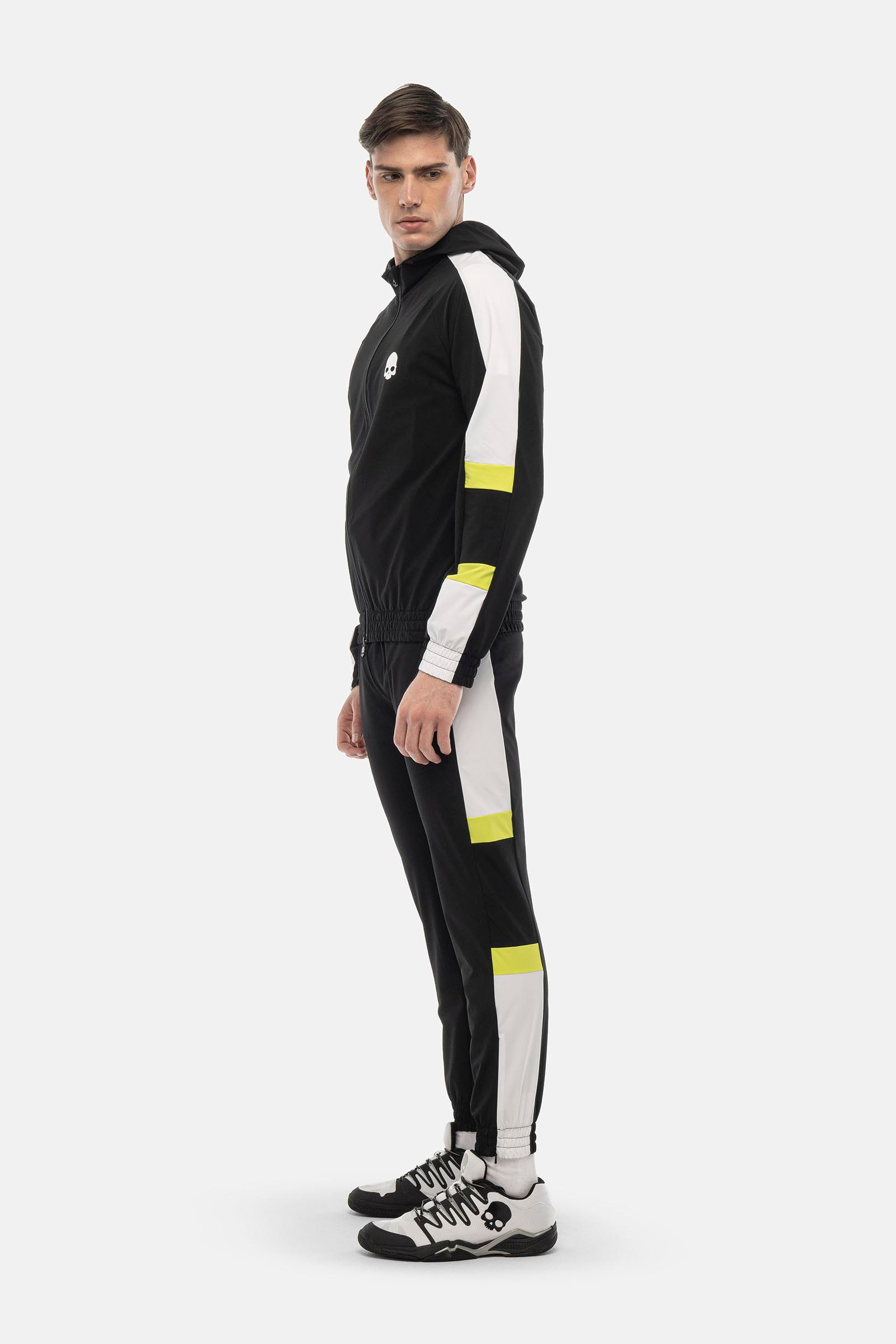Felpa tecnica con cappuccio - BLACK - Abbigliamento sportivo | Hydrogen