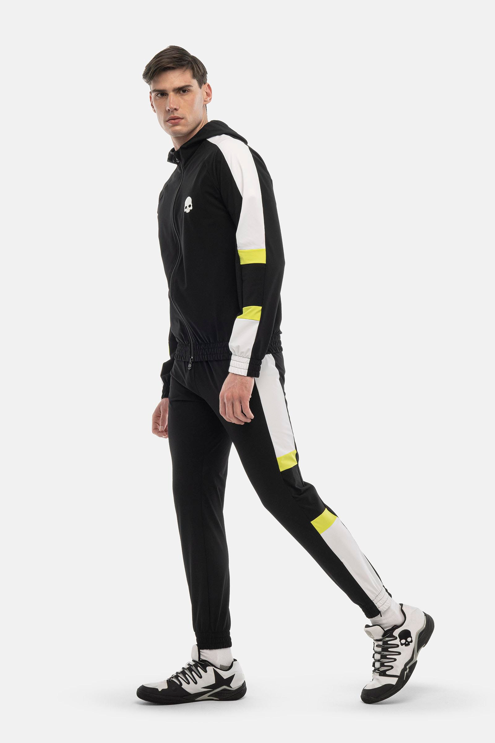 Felpa tecnica con cappuccio - BLACK - Abbigliamento sportivo | Hydrogen