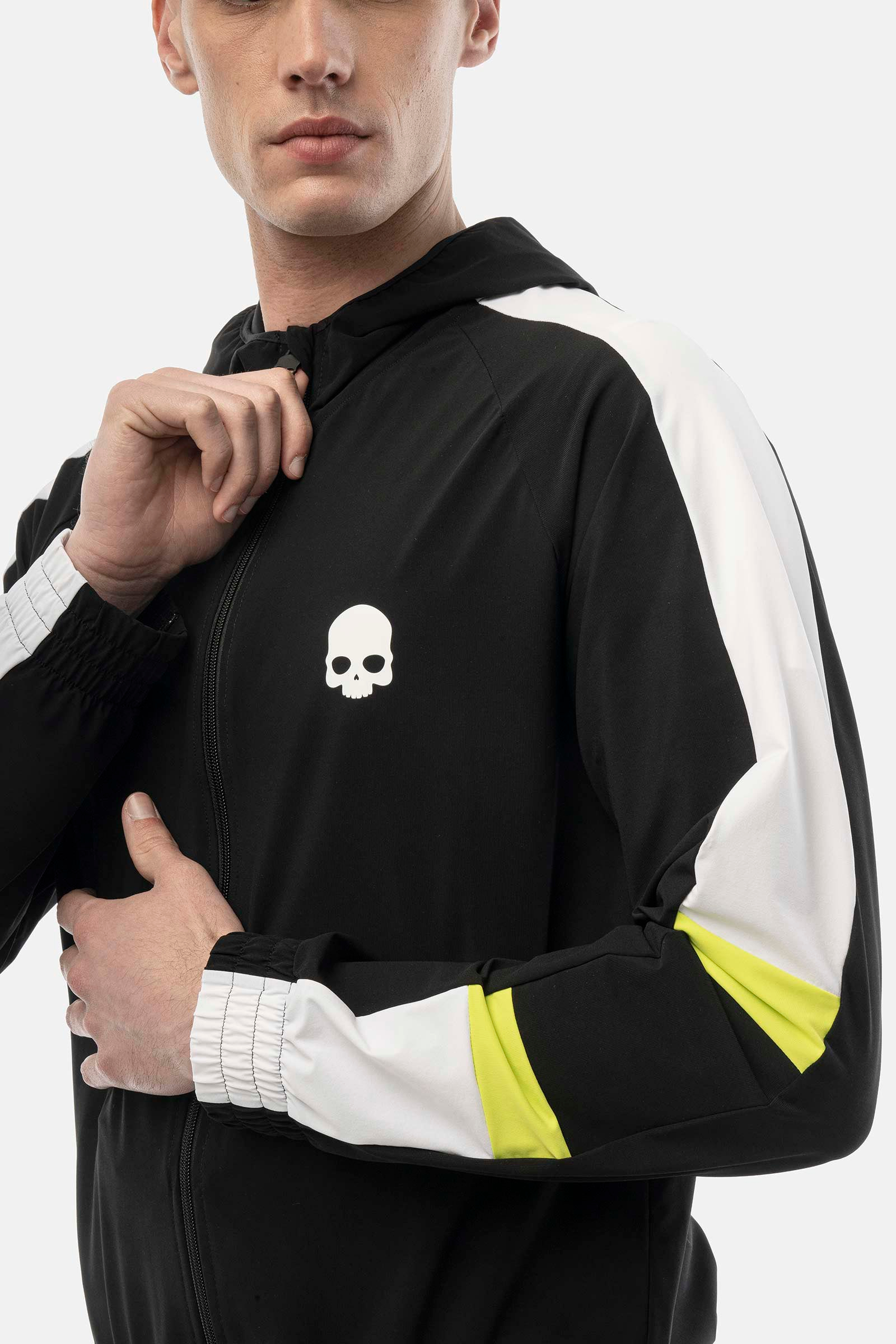 Felpa tecnica con cappuccio - BLACK - Abbigliamento sportivo | Hydrogen