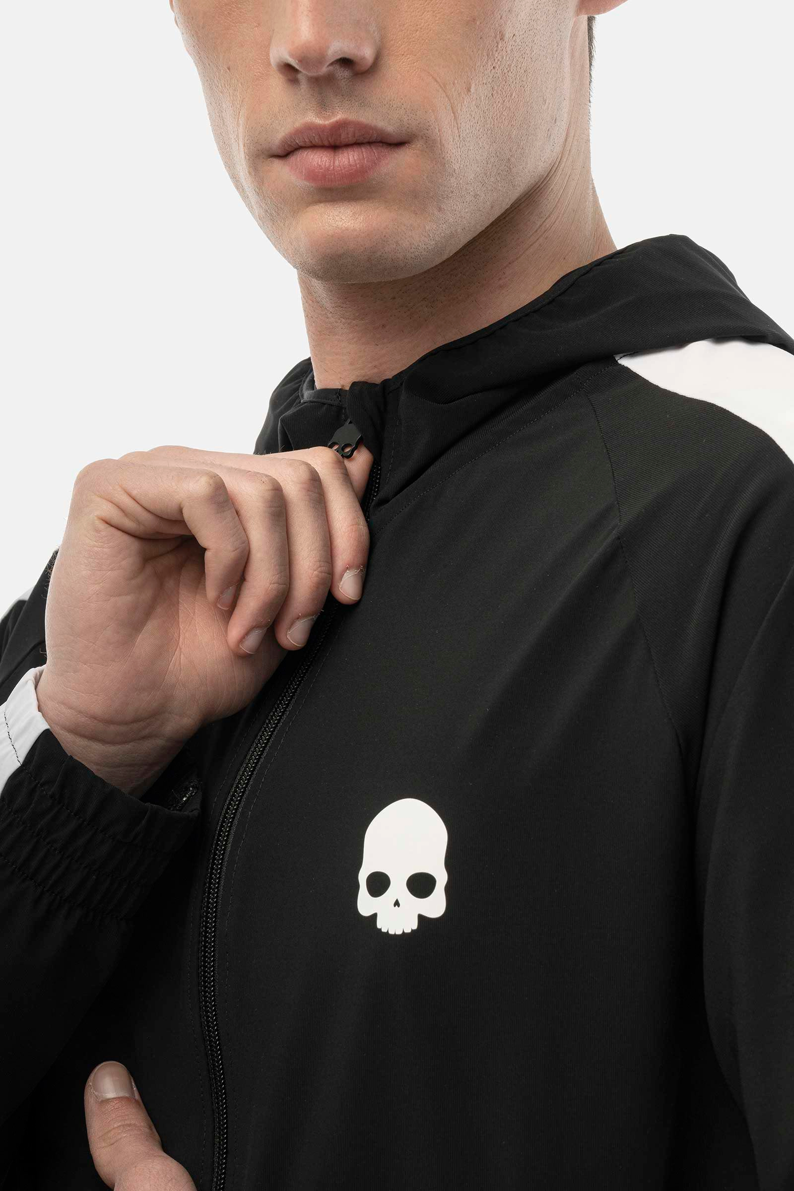Felpa tecnica con cappuccio - BLACK - Abbigliamento sportivo | Hydrogen