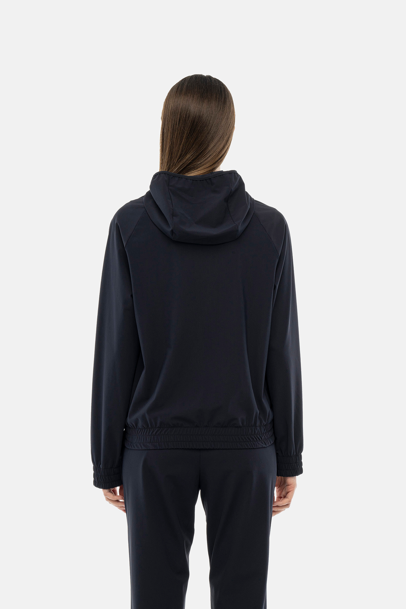 BASIC TECH FZ HOODIE - BLUE - Hydrogen - Luxury Sportwear