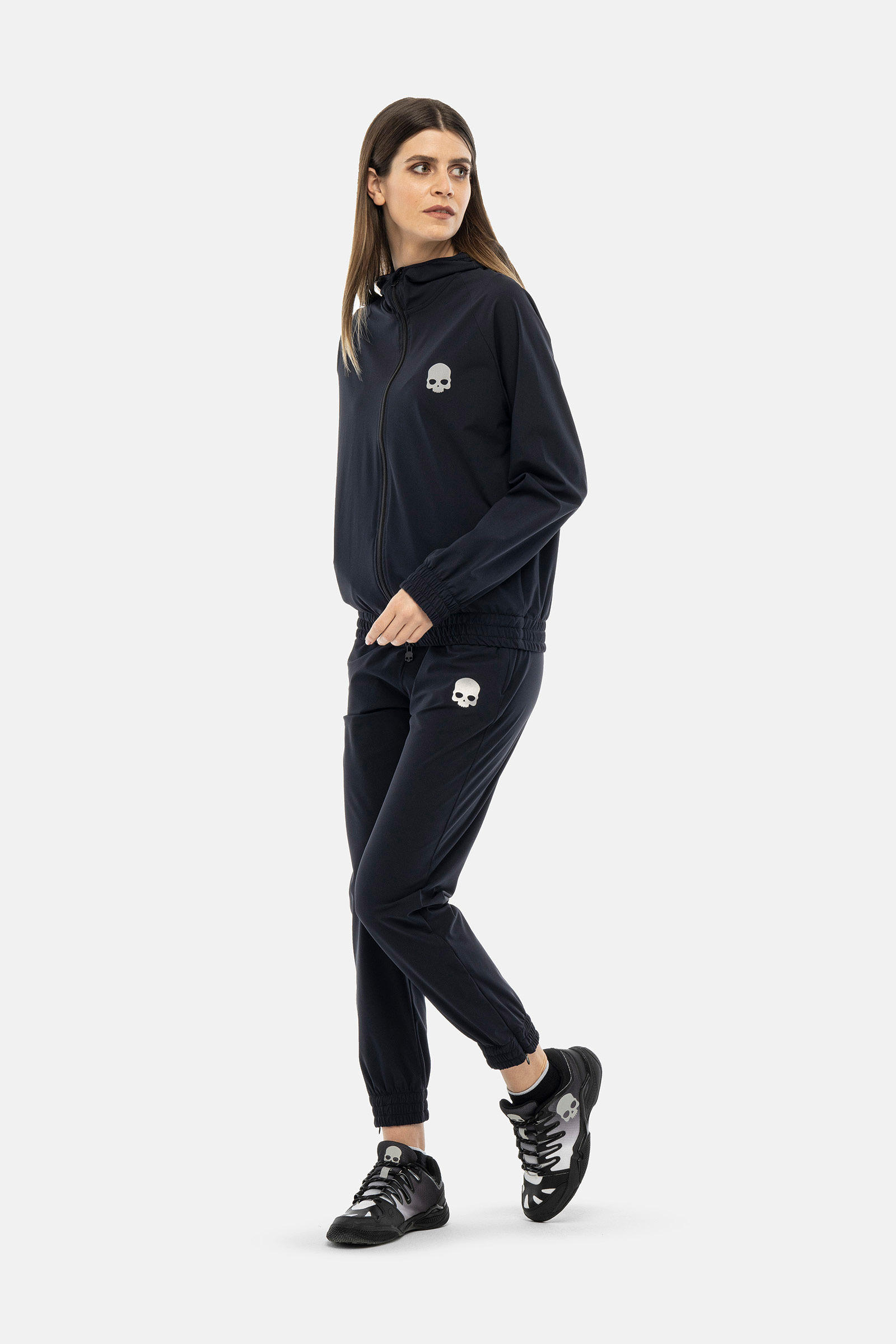 BASIC TECH FZ HOODIE - BLUE - Hydrogen - Luxury Sportwear