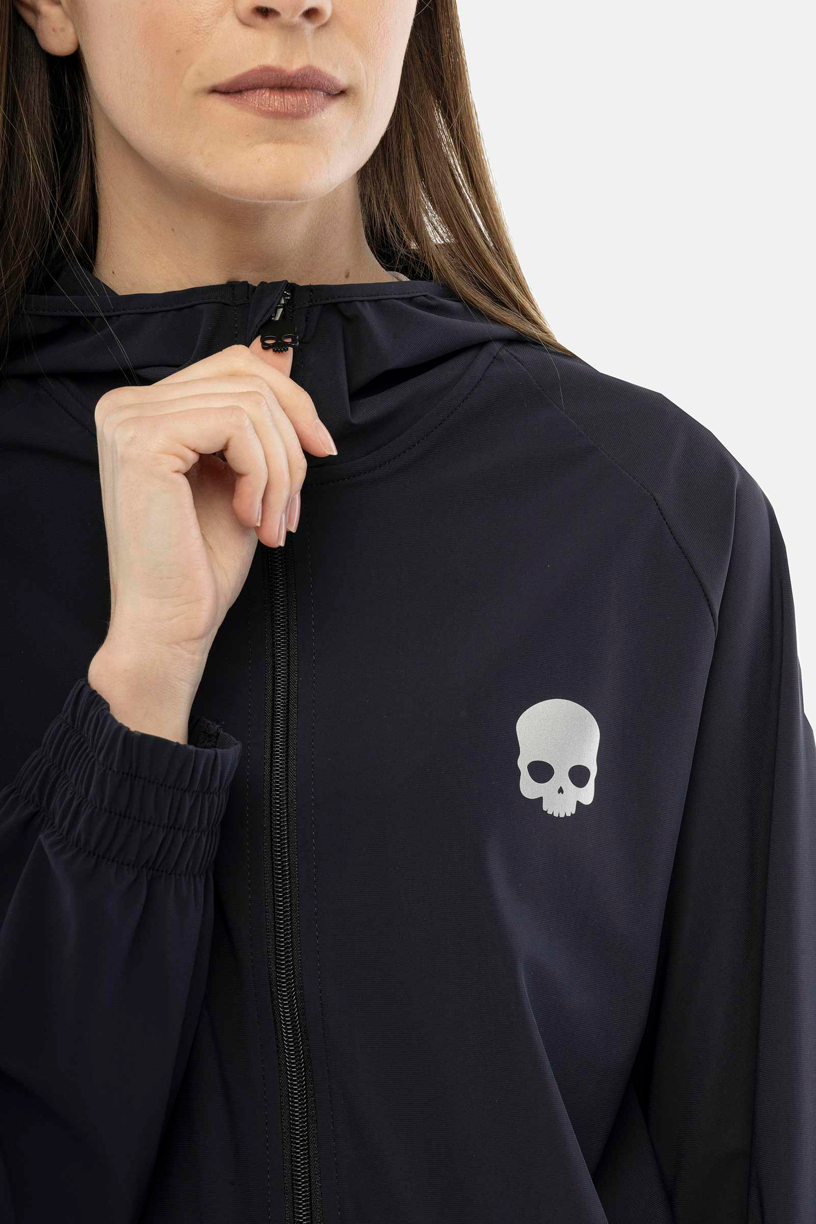 BASIC TECH FZ HOODIE - BLUE - Hydrogen - Luxury Sportwear