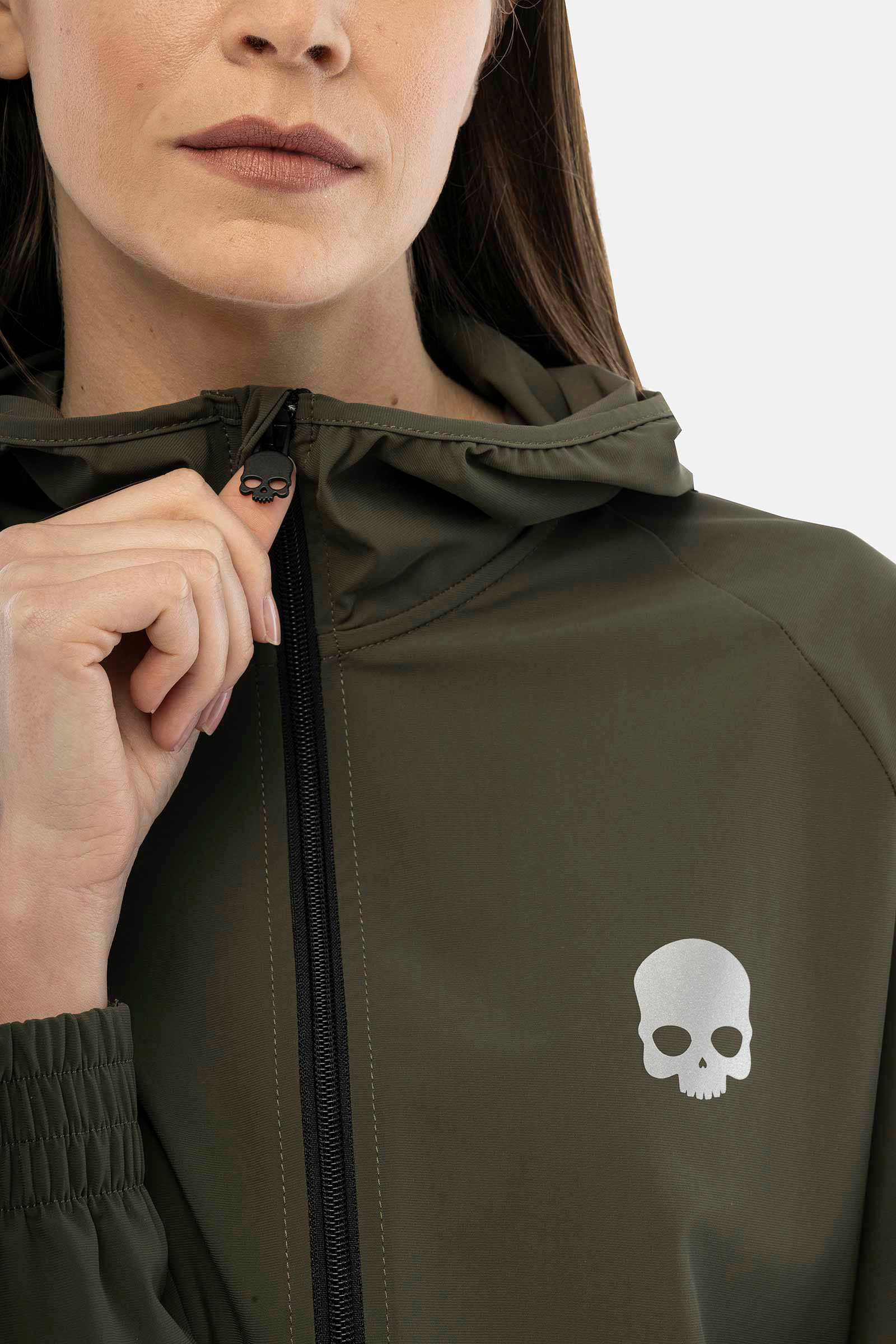 BASIC TECH FZ HOODIE - GREEN - Hydrogen - Luxury Sportwear