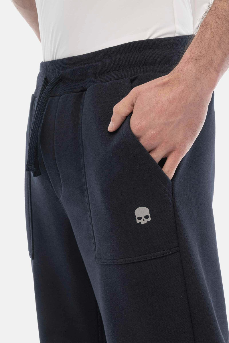 BASIC PANTS - BLUE - Hydrogen - Luxury Sportwear