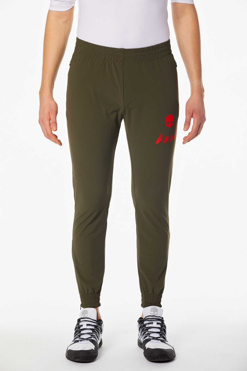 2003 TECH PANTS - GREEN - Hydrogen - Luxury Sportwear