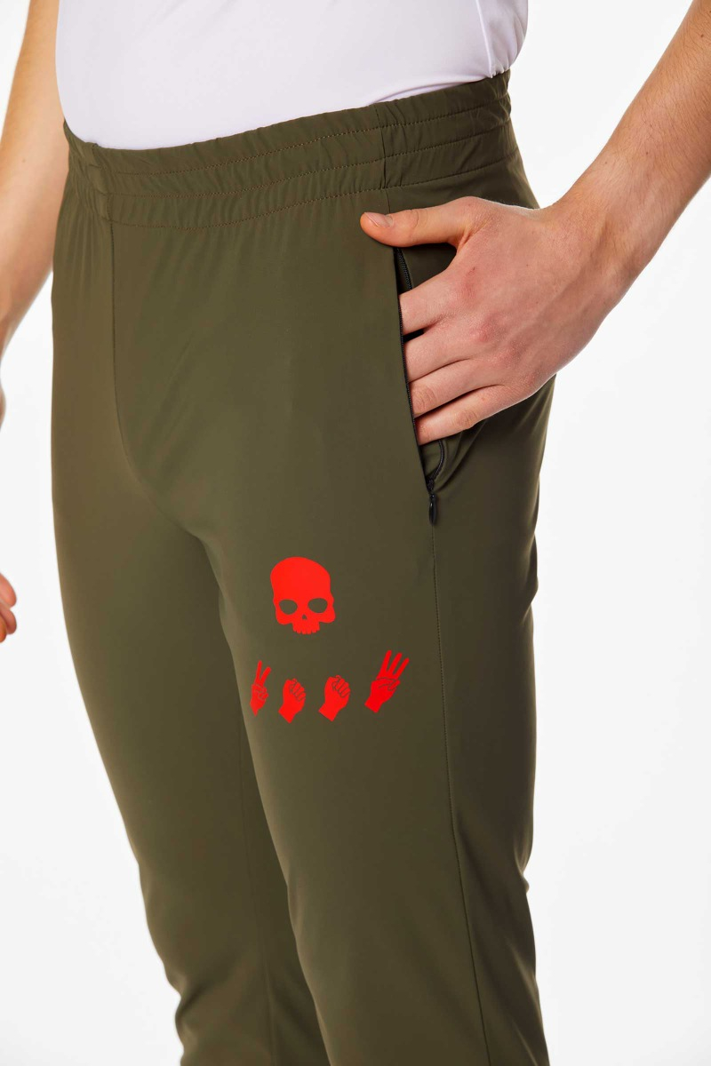 2003 TECH PANTS - GREEN - Hydrogen - Luxury Sportwear