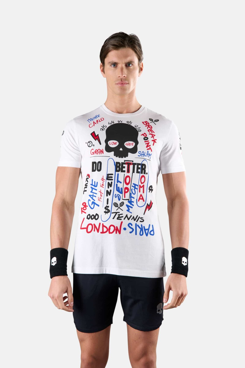 GRAFFITI TEE - Apparel - Hydrogen - Luxury Sportwear